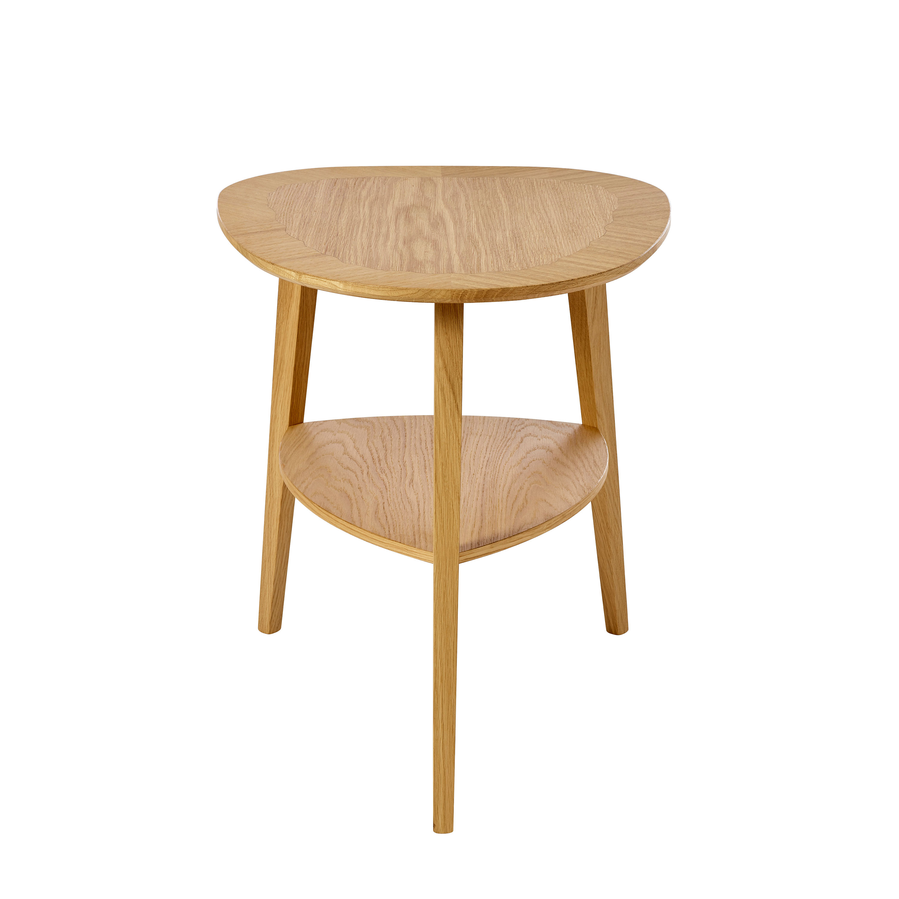 Heart Sidobord Matte Lacquer Oak