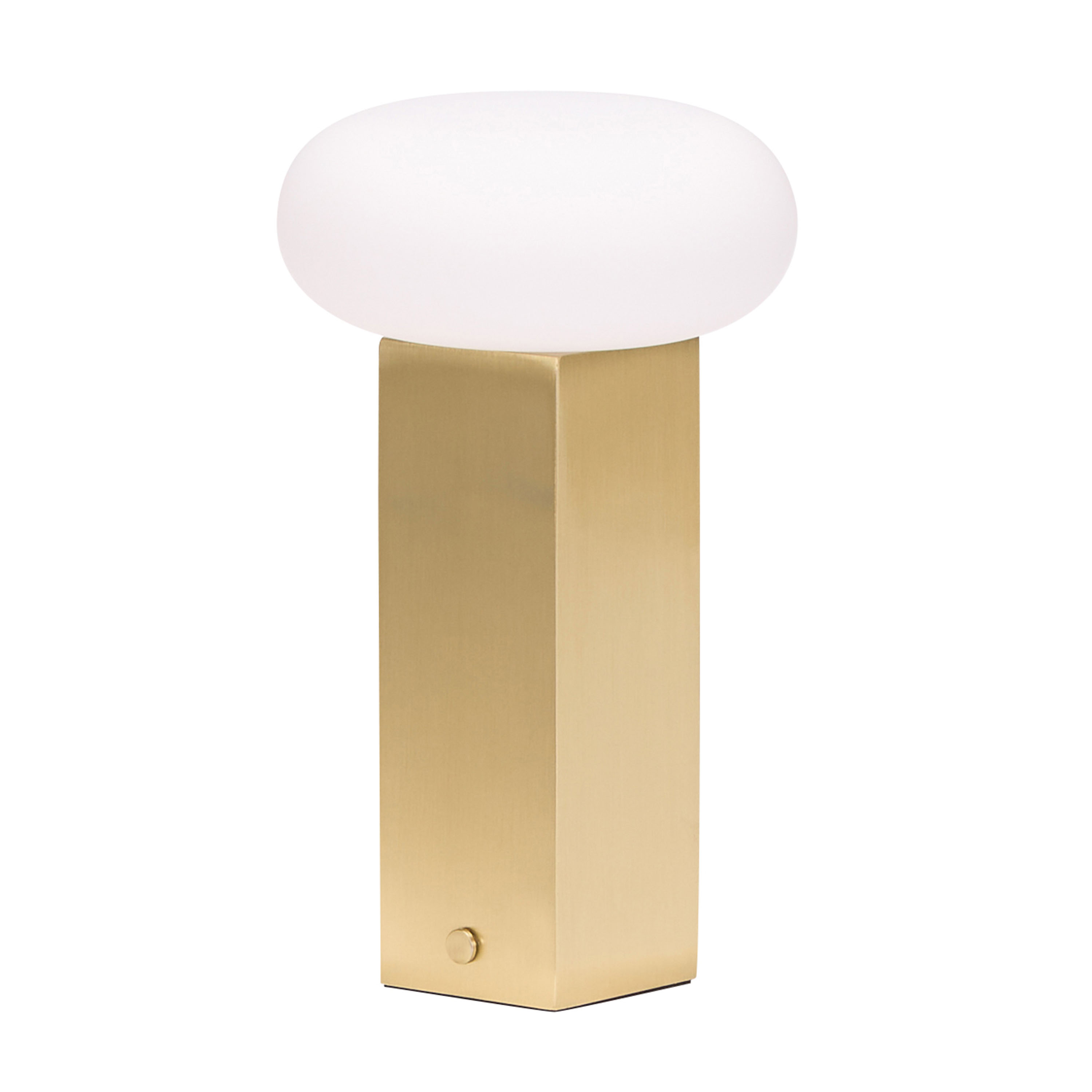 Low Bærbar Lampe Brass-Coloured 20cm