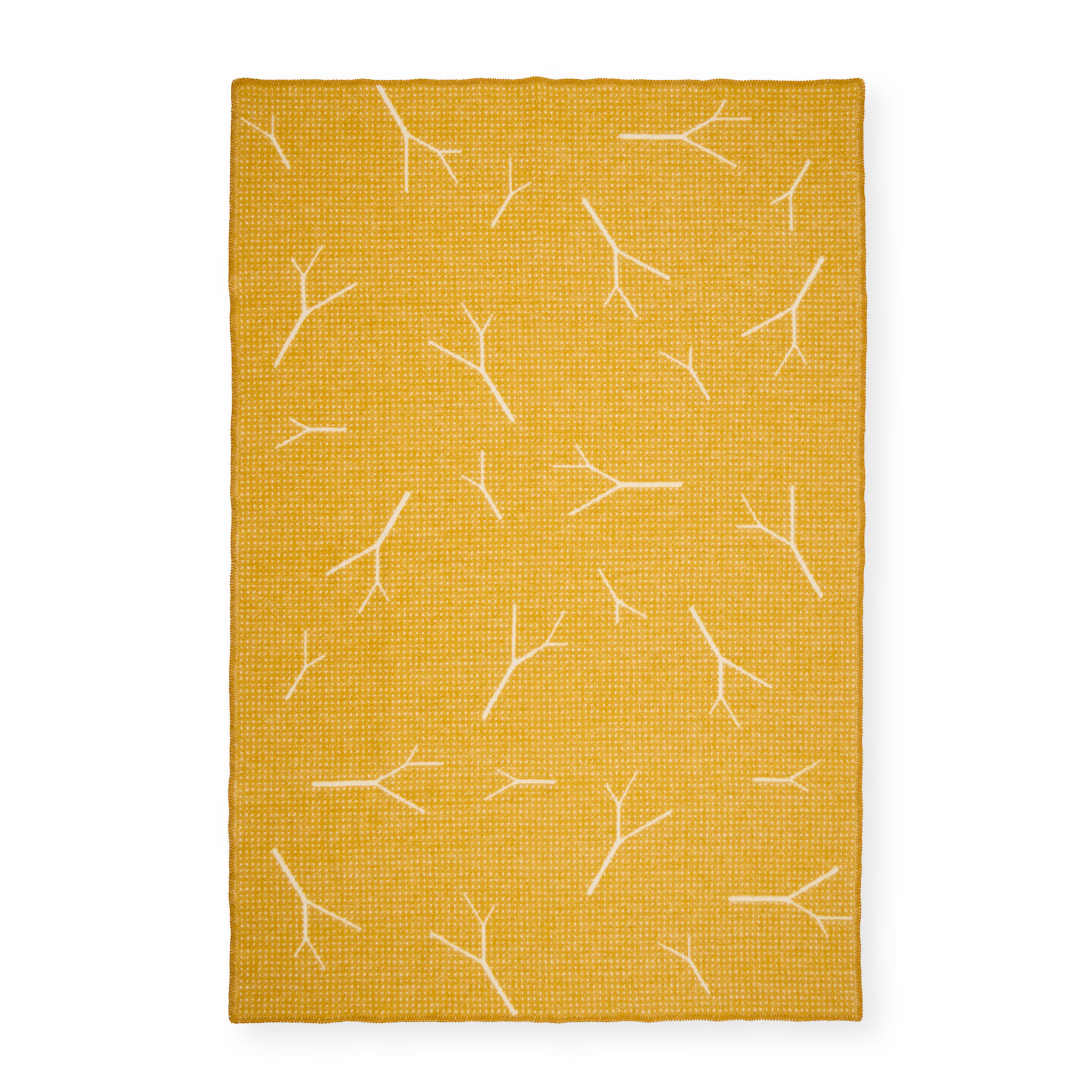 Northern Fall Pledd Gul 130x170