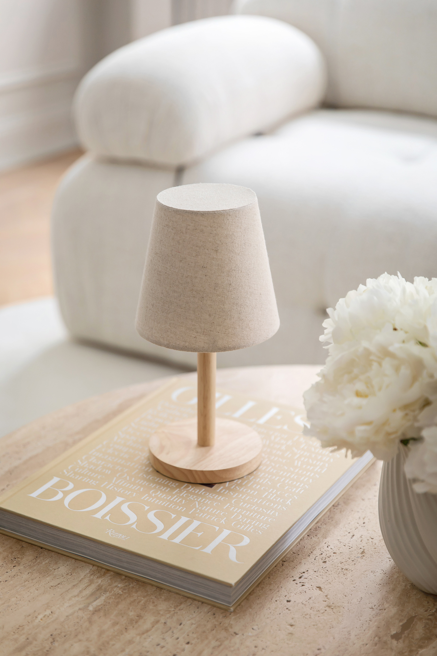 Watt &amp; Veke Tess Portable Bordslampa Natural 29cm