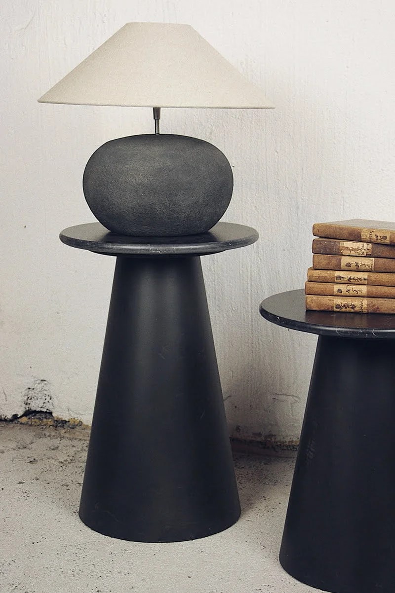 Olsson &amp; Jensen Bellac Lampenfuß Schwarz 30cm