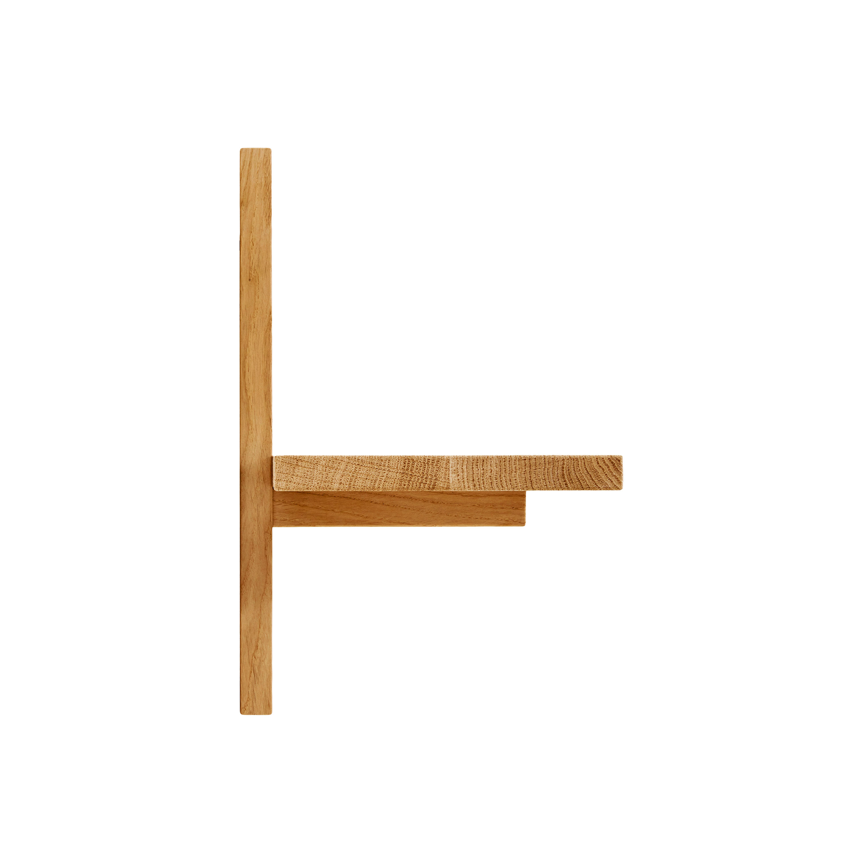 Andersen Furniture A-Light Vägghylla Oljad Ek 90x35