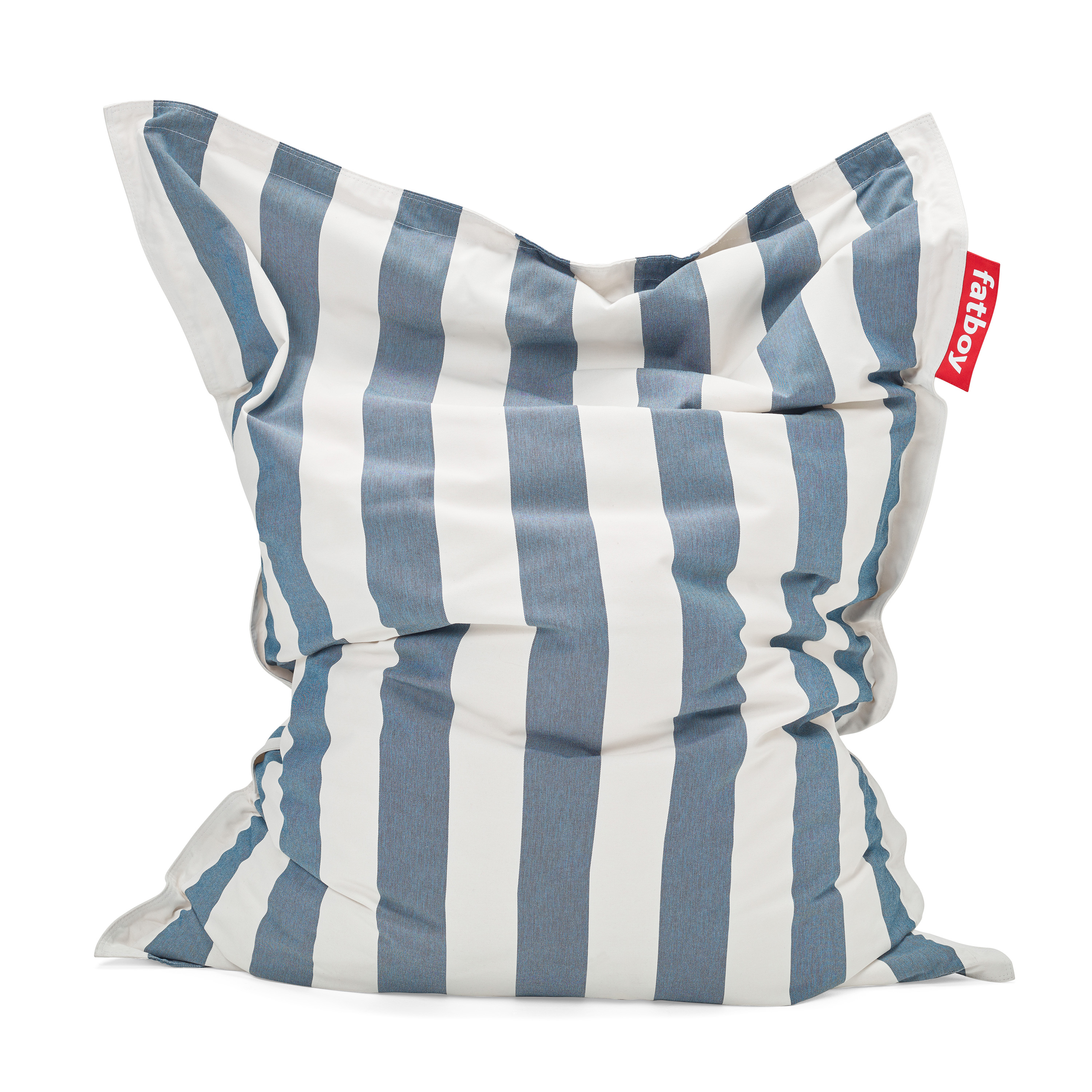 Original Outdoor Sittpuff Stripe Ocean Blue