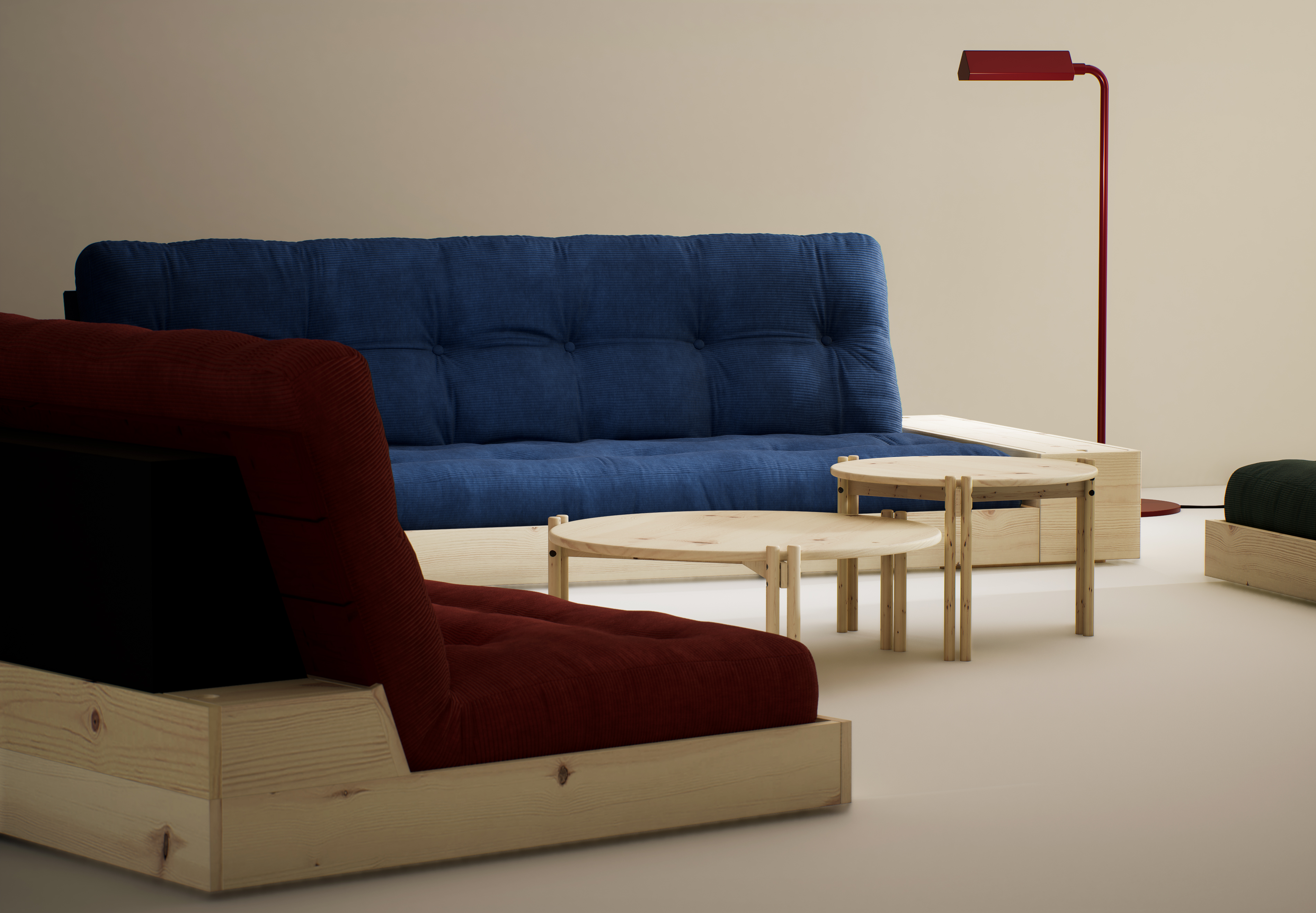 Karup Design Sticks Sofabord Natur Lav