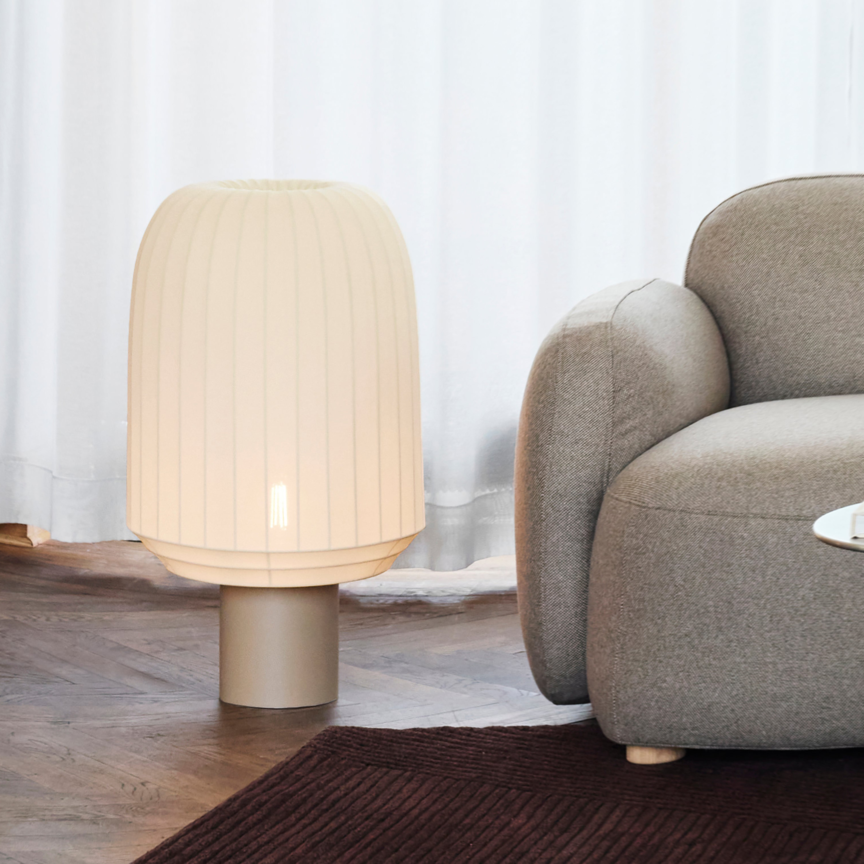 Northern Tradition Gulvlampe Offwhite/Greige