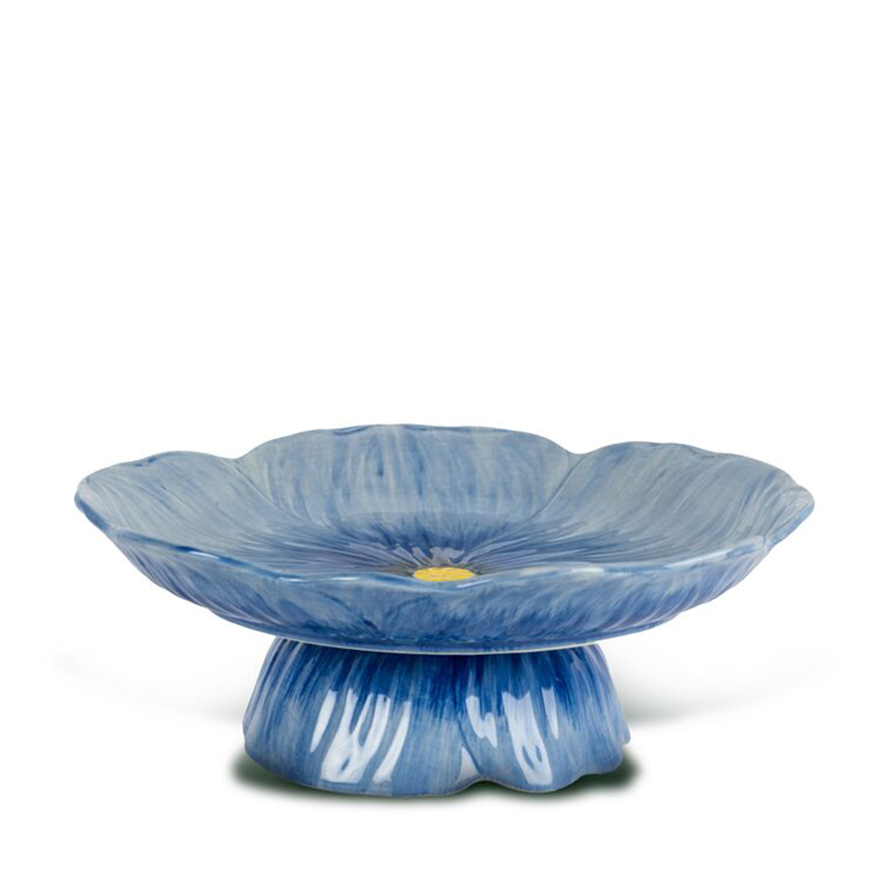 Byon - Poppy Kuchenteller Blau Ø26 - Servierschalen & Platten