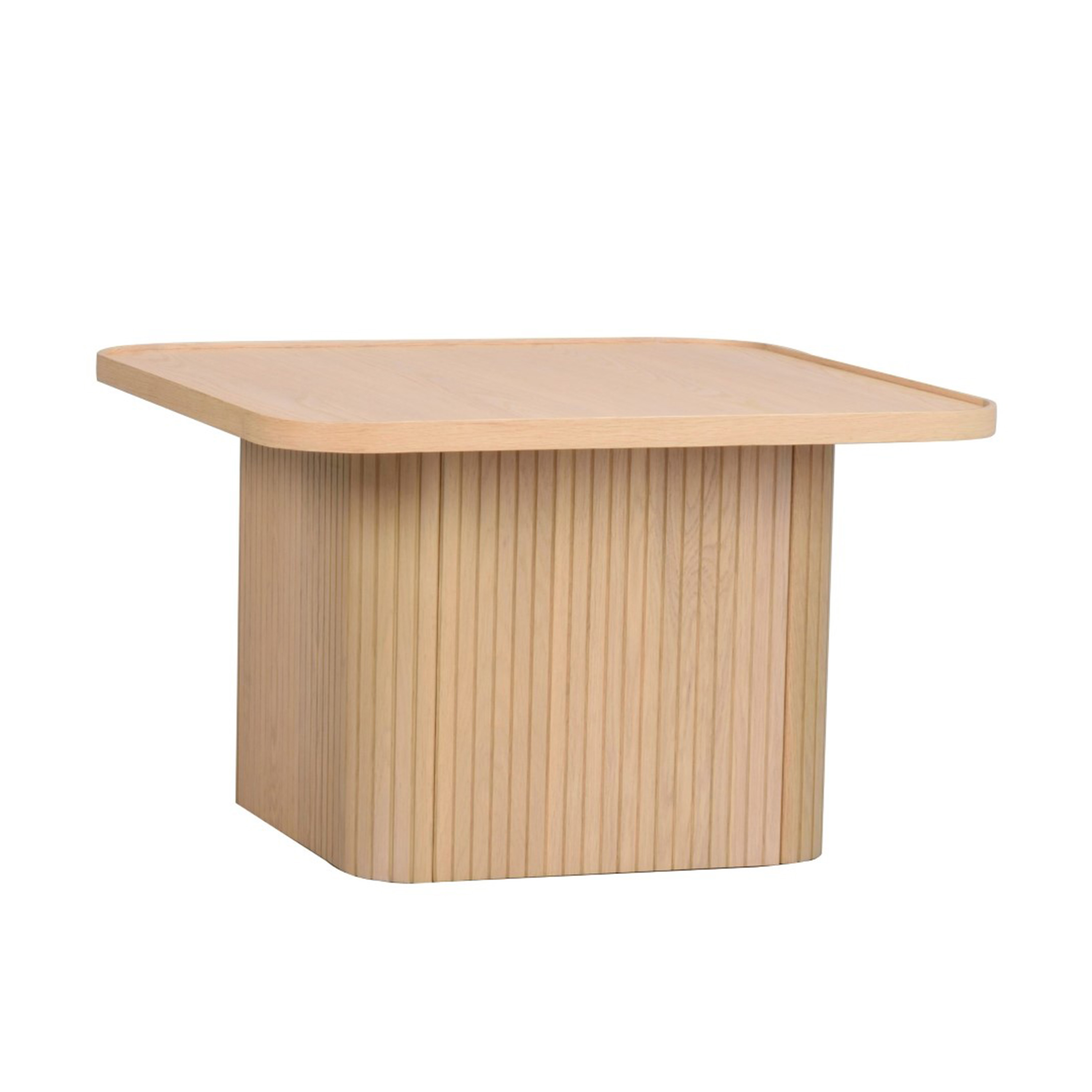 Sullivan Soffbord Vitpigmenterad Ek 60x60