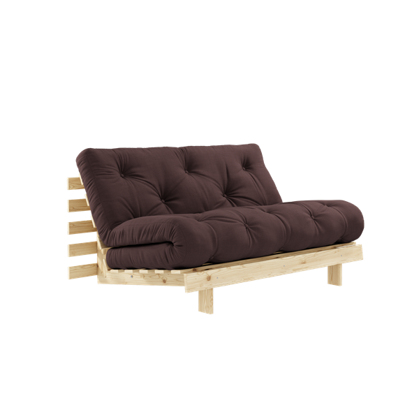 Karup Design - Roots Vuodesohva Luonnollinen/Brown 140cm Ruskea - Vuodesohvat