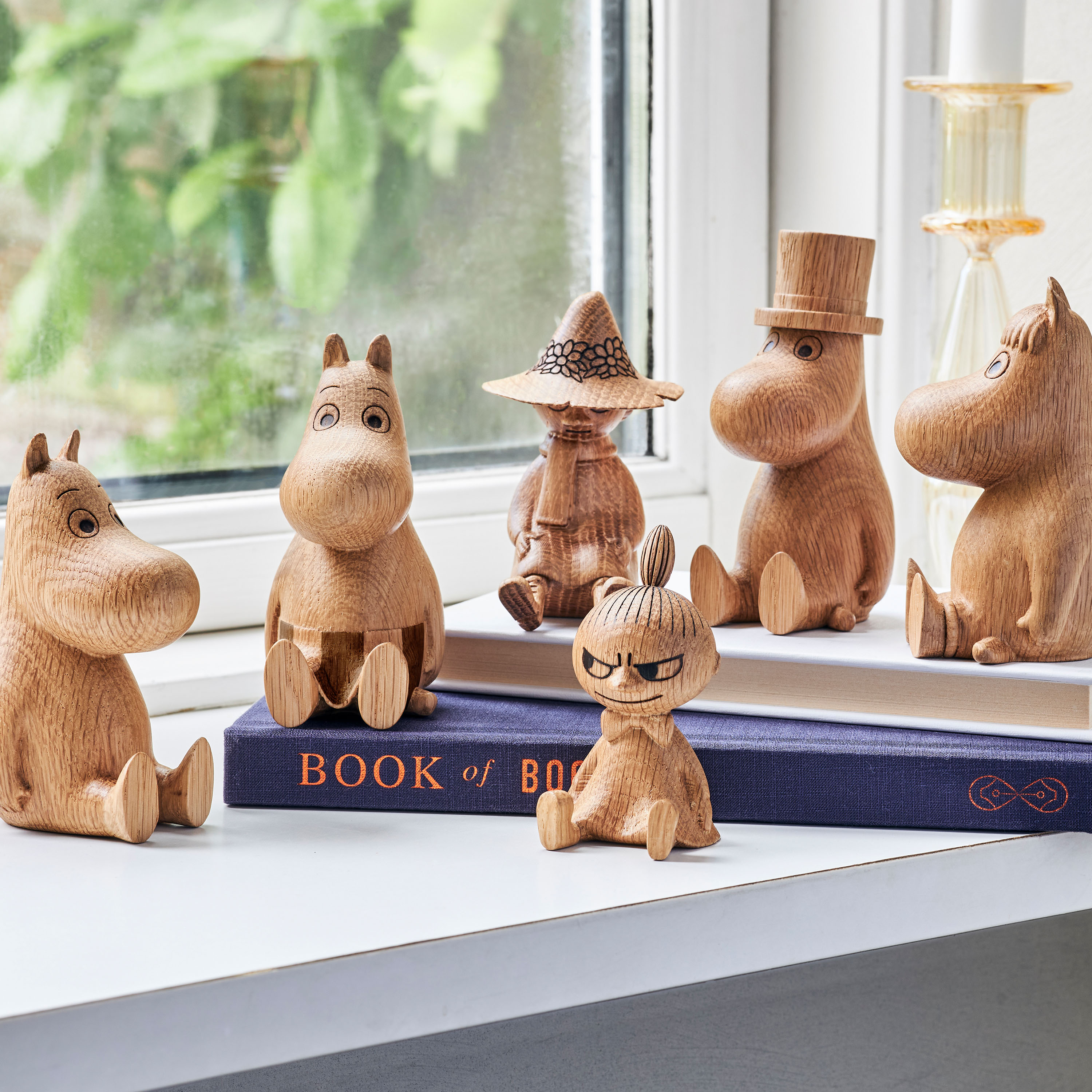 Dsignhouse x Moomin Mummitrollet Tredekorasjon Lille My Eik 8cm
