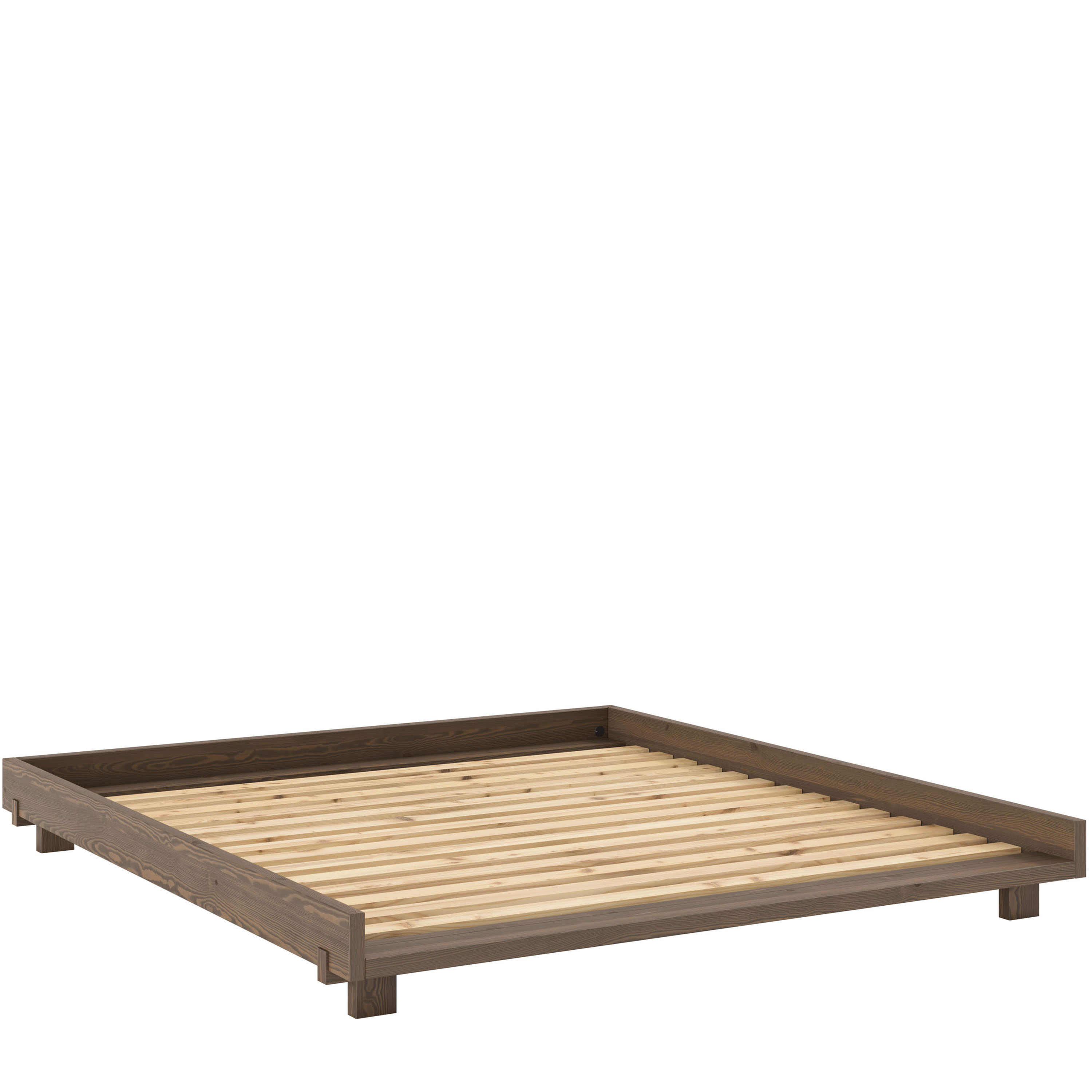 Social Bed Frame Carob Brown 180cm