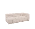 Billie 3-sits Soffmodul Höger Armstöd Beige Bouclé 202cm