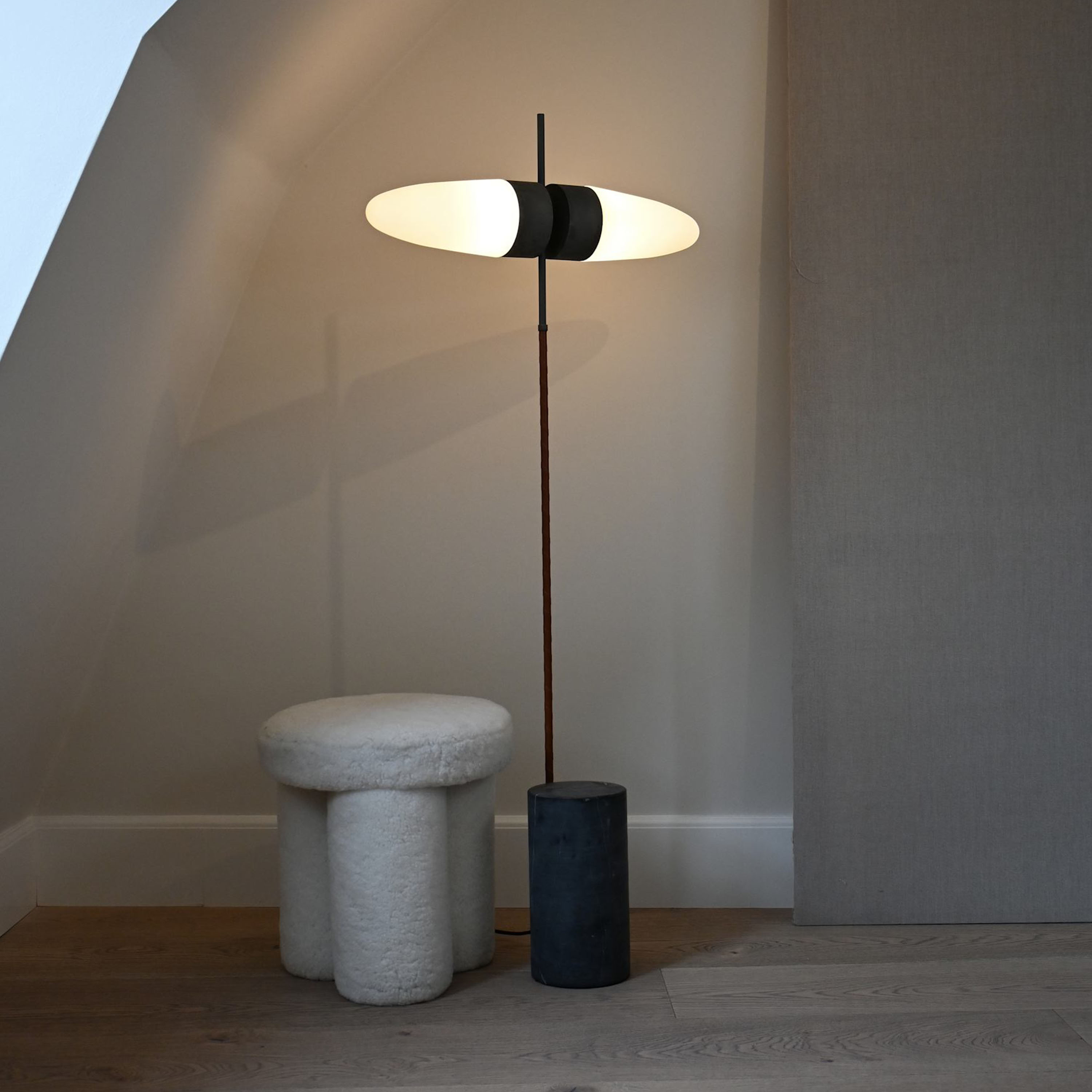 101 Copenhagen Bull Stehlampe Oxyidiert