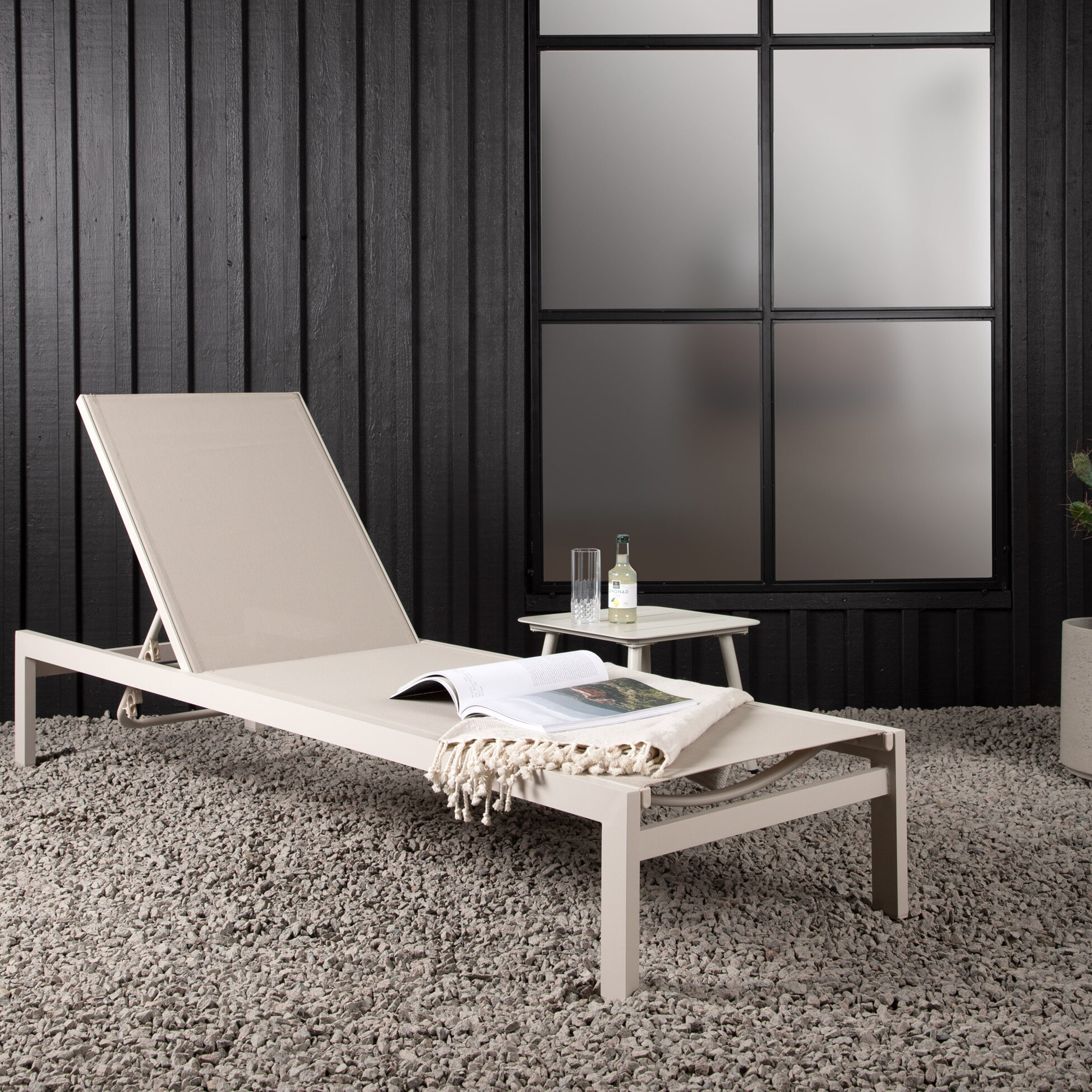 Venture Home Copacabana Solstol Beige