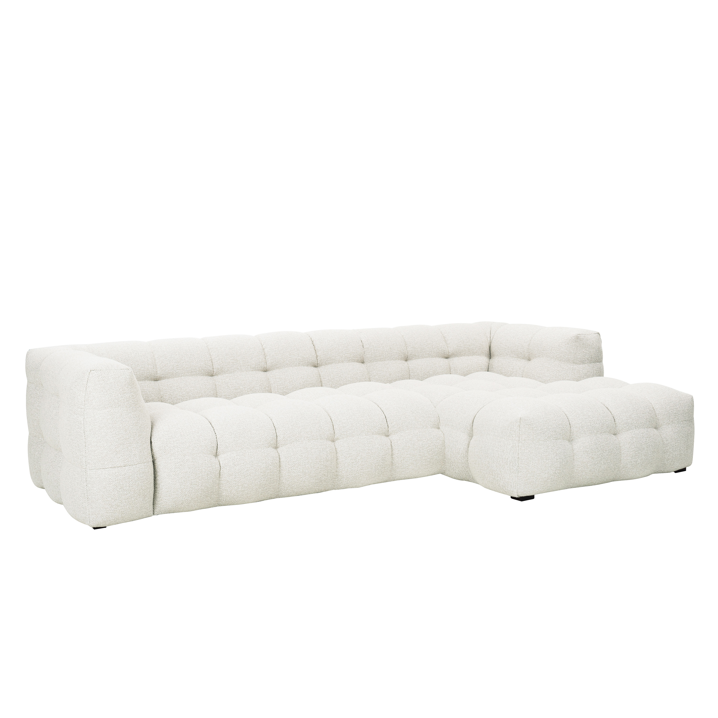 Billie Divansoffa Höger Ivory Bouclé