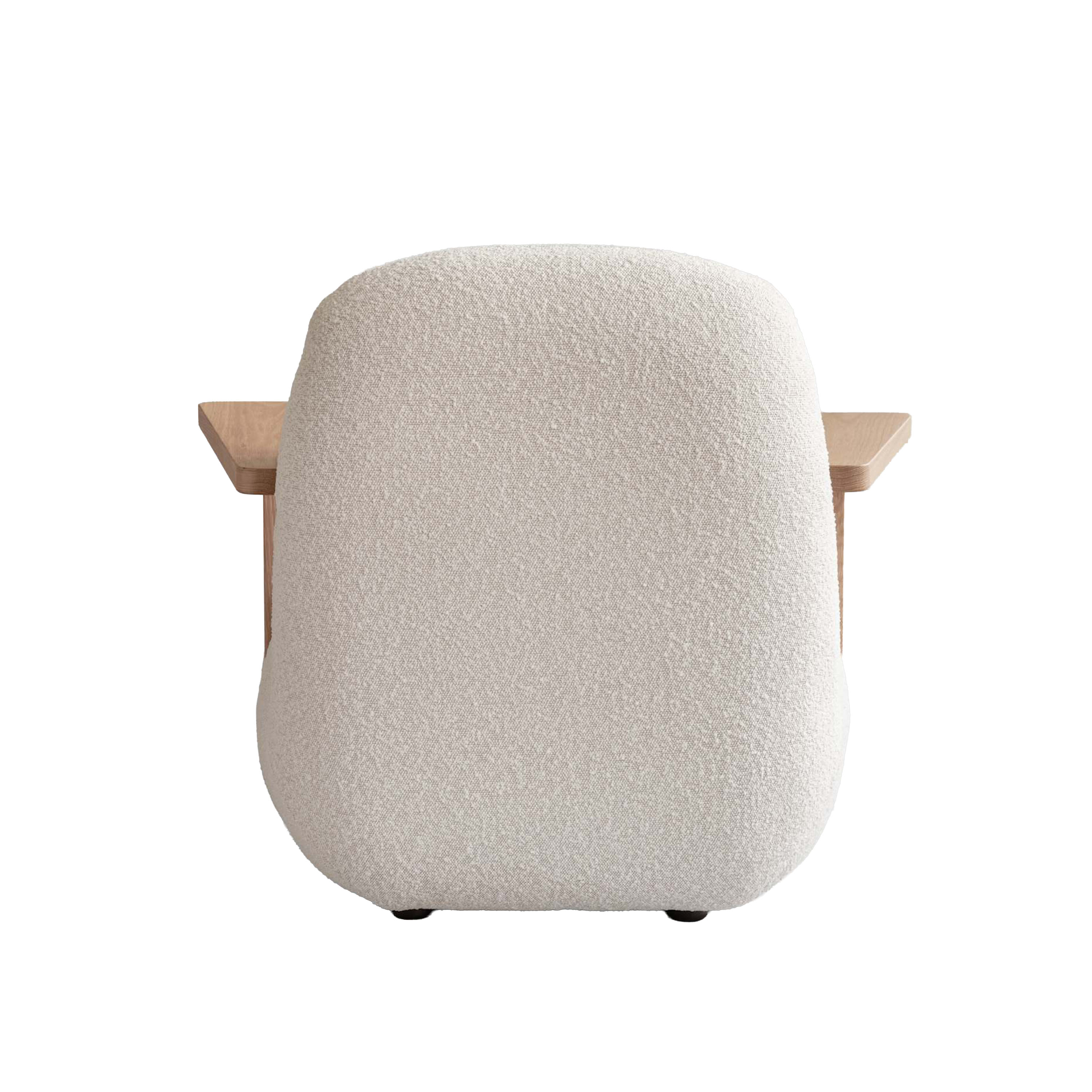 101 Copenhagen Toe Loungefotölj Natural Oak/Off White
