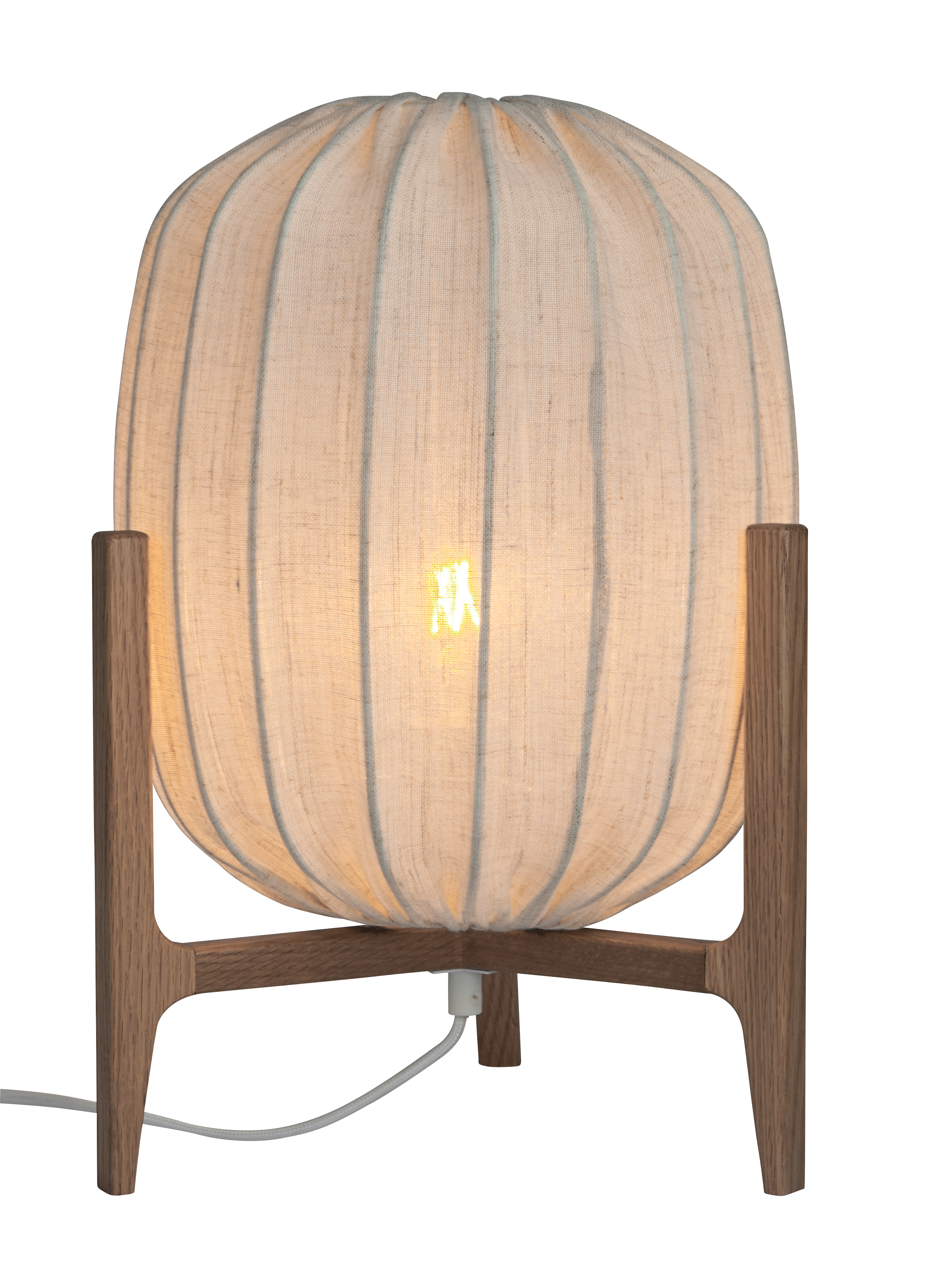 Watt &amp; Veke Prisma Tischleuchte Oak/Natural 41cm