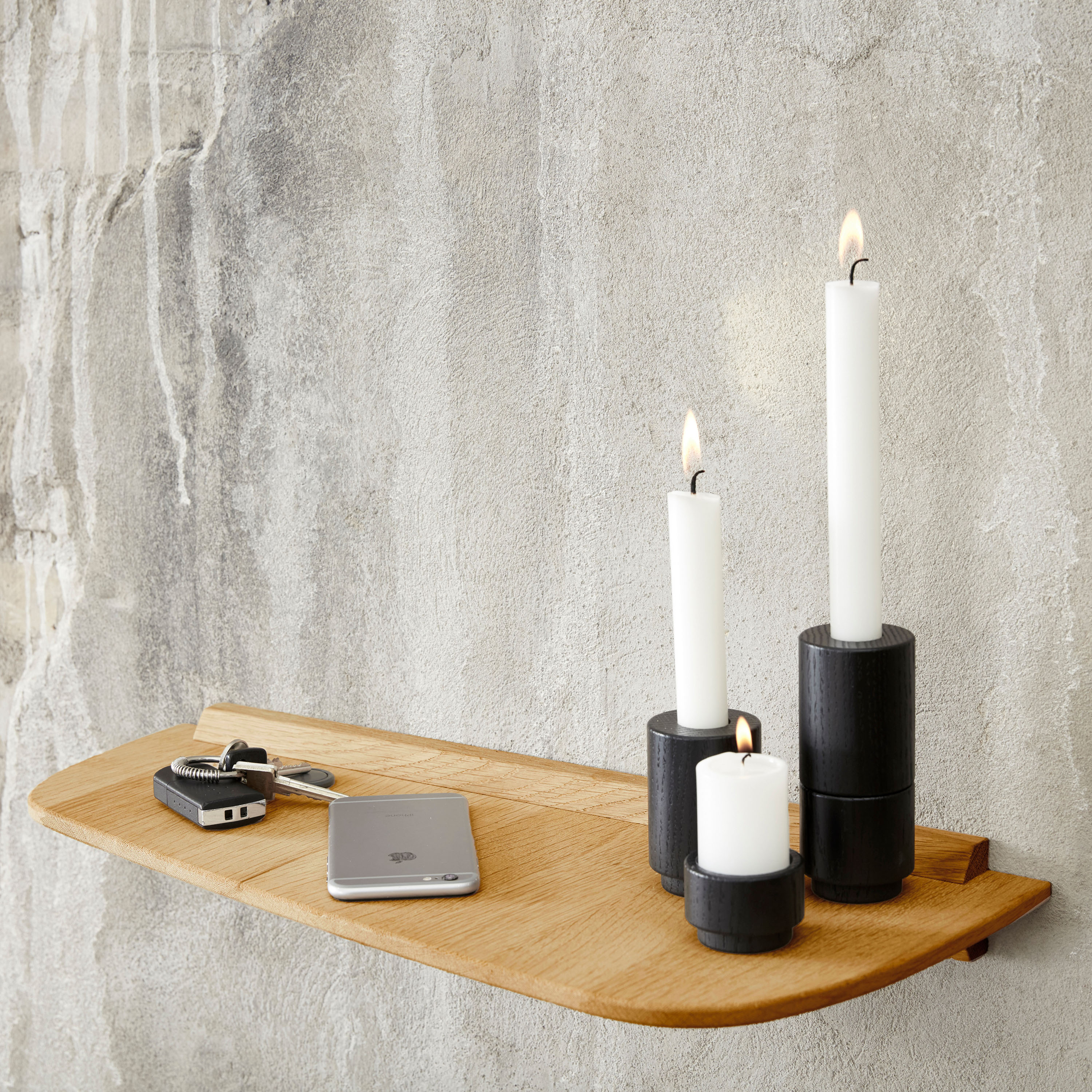 Andersen Furniture Shelf 3 Seinä­hylly Öljytty Tammi 78x22