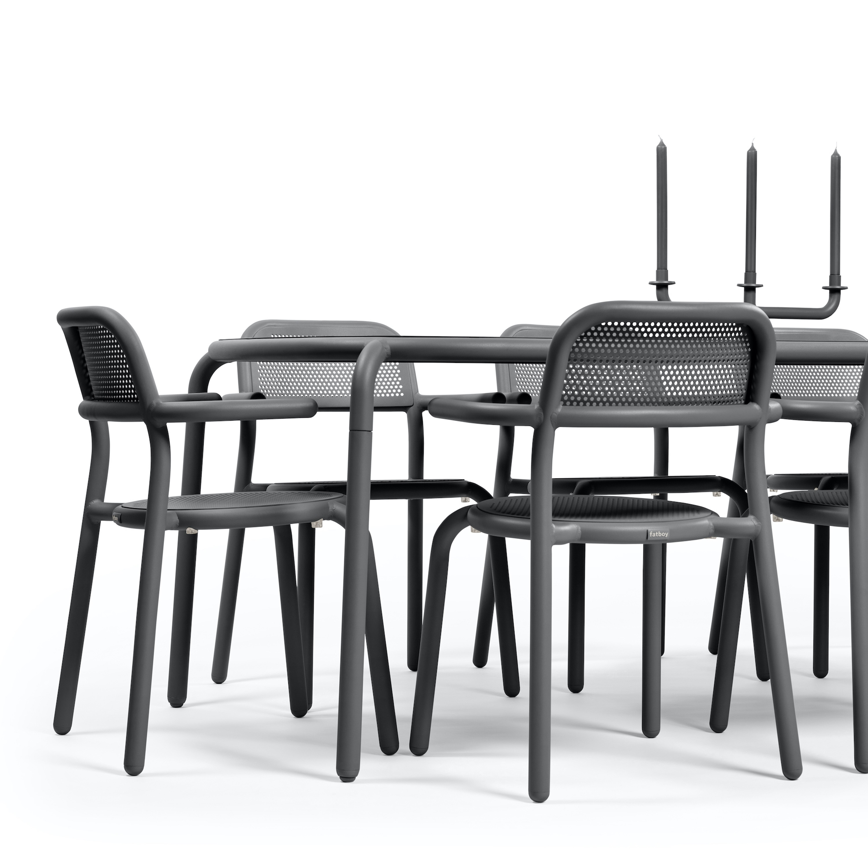 Fatboy Toni Tablo Matbord Anthracite 220cm