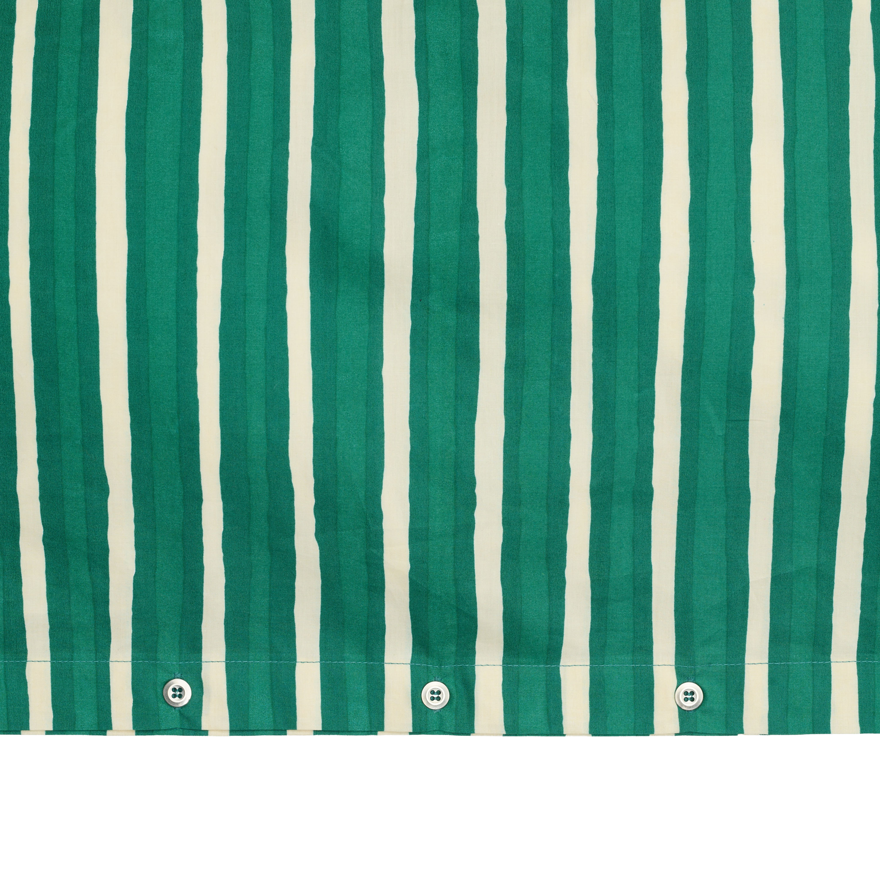 Marimekko Iso Piccolo Bettbezug Off White/Emerald 150x210