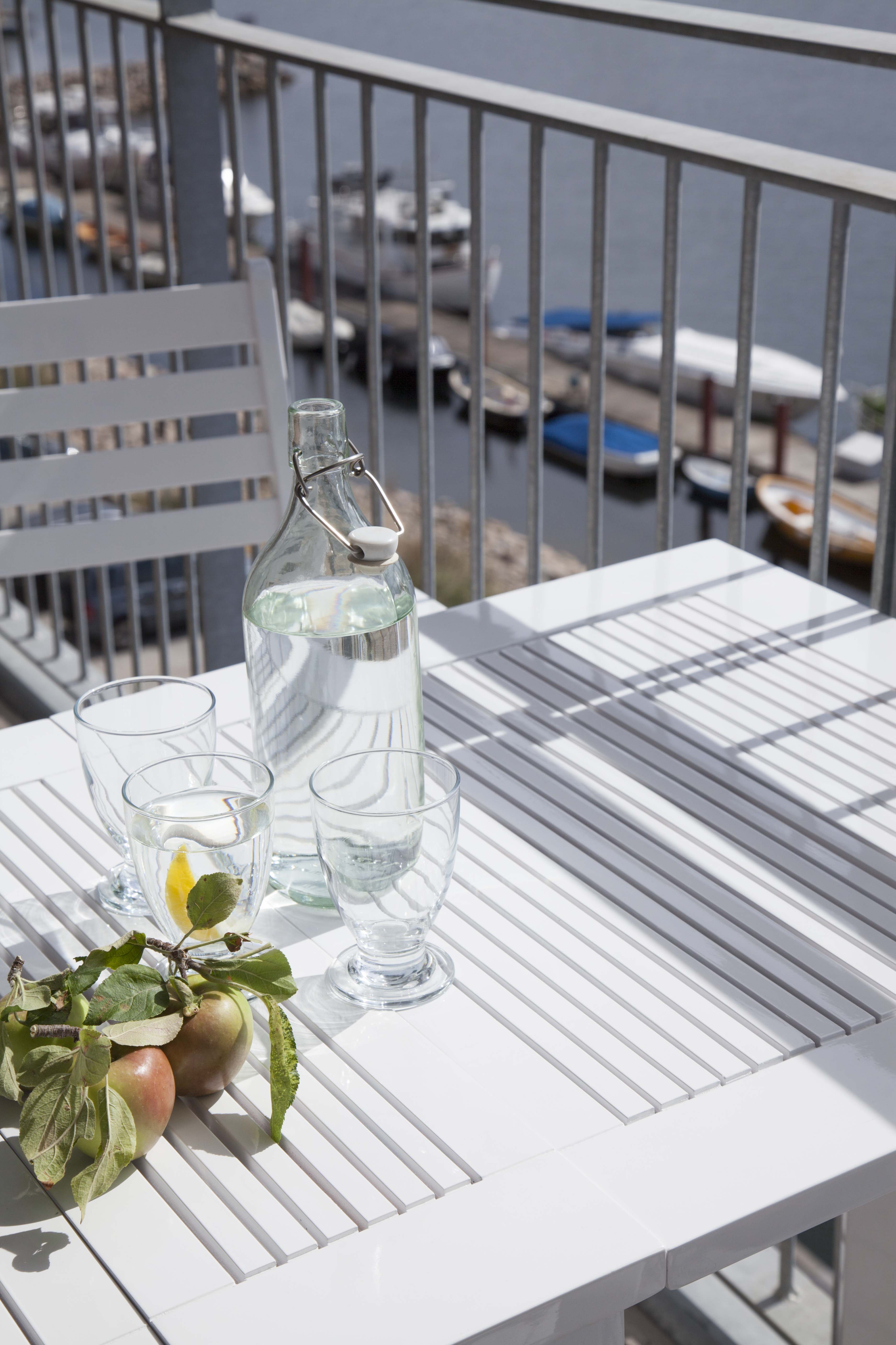 Cinas Butterfly Balkongbord White 130cm