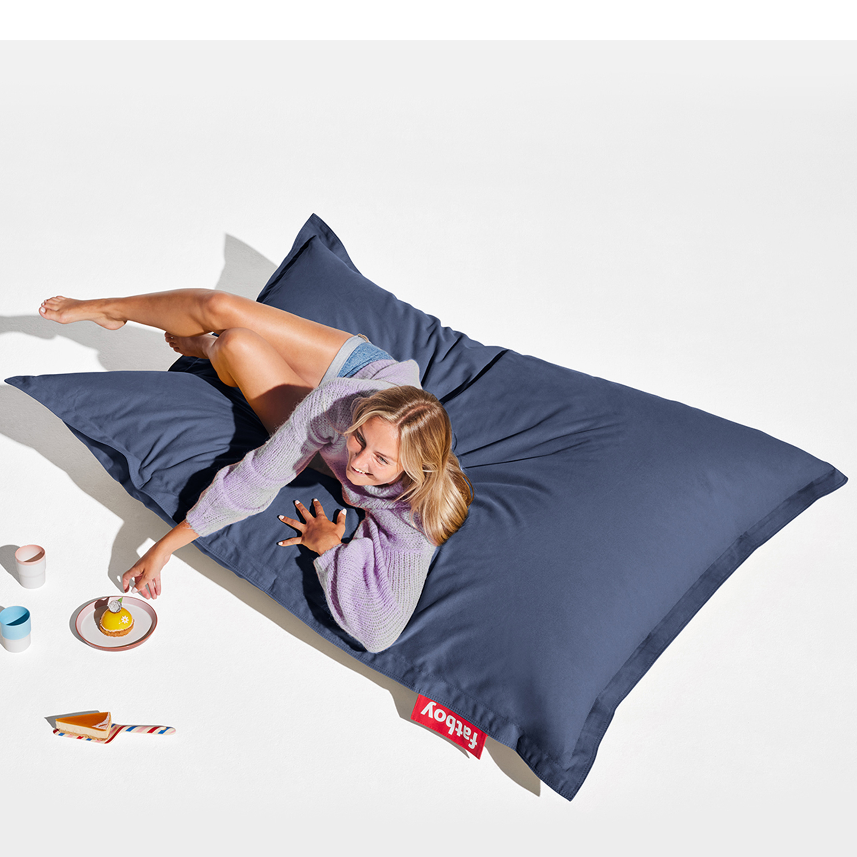 Fatboy The Original Recycled Istuinpouf Kruununsininen