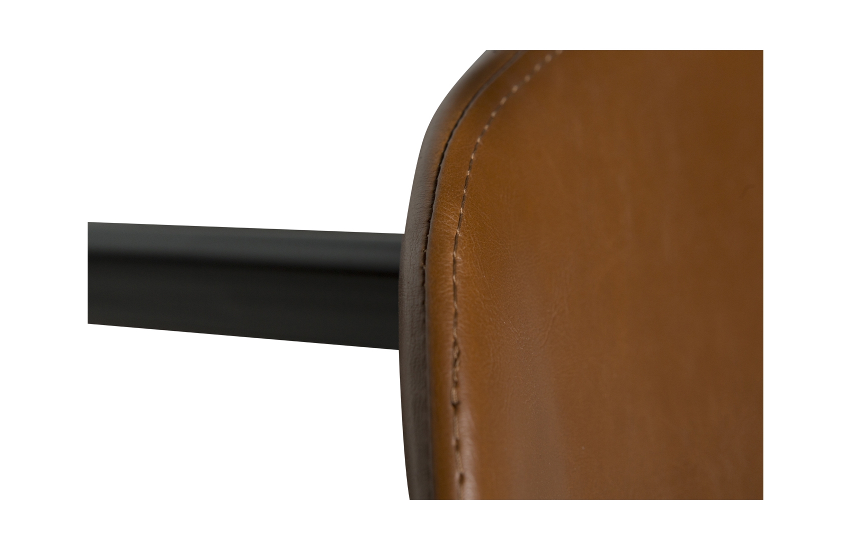 Dan Form Swing Matstol Konstläder Ljusbrun