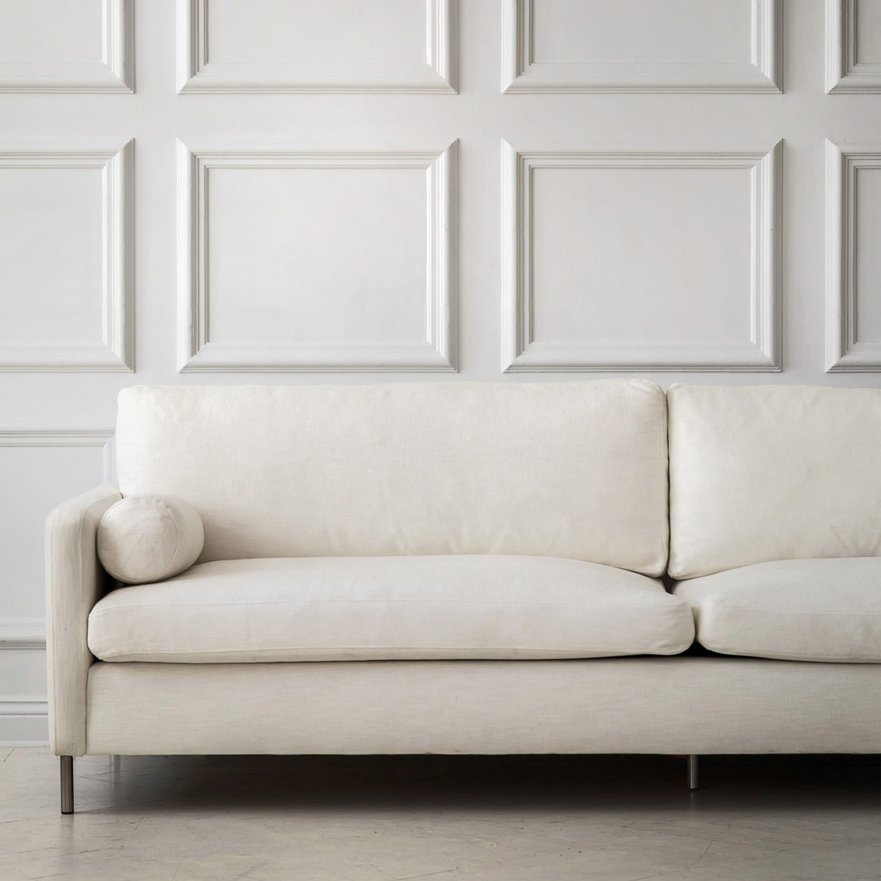 Sleepo Collection Åre 3-sits Soffa Vit 227cm