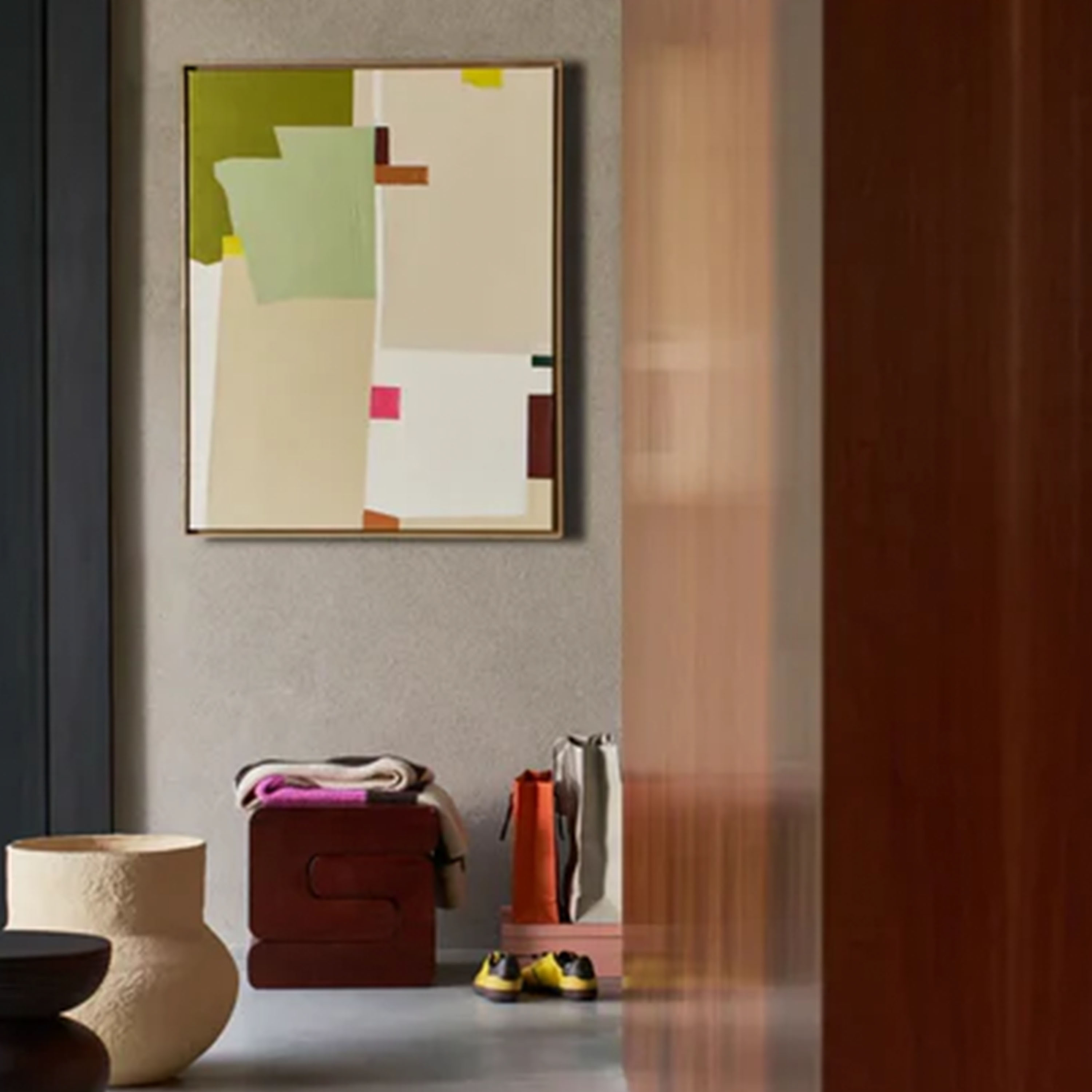 Urban Nature Culture Varikas Väggdekoration Multi 84x104