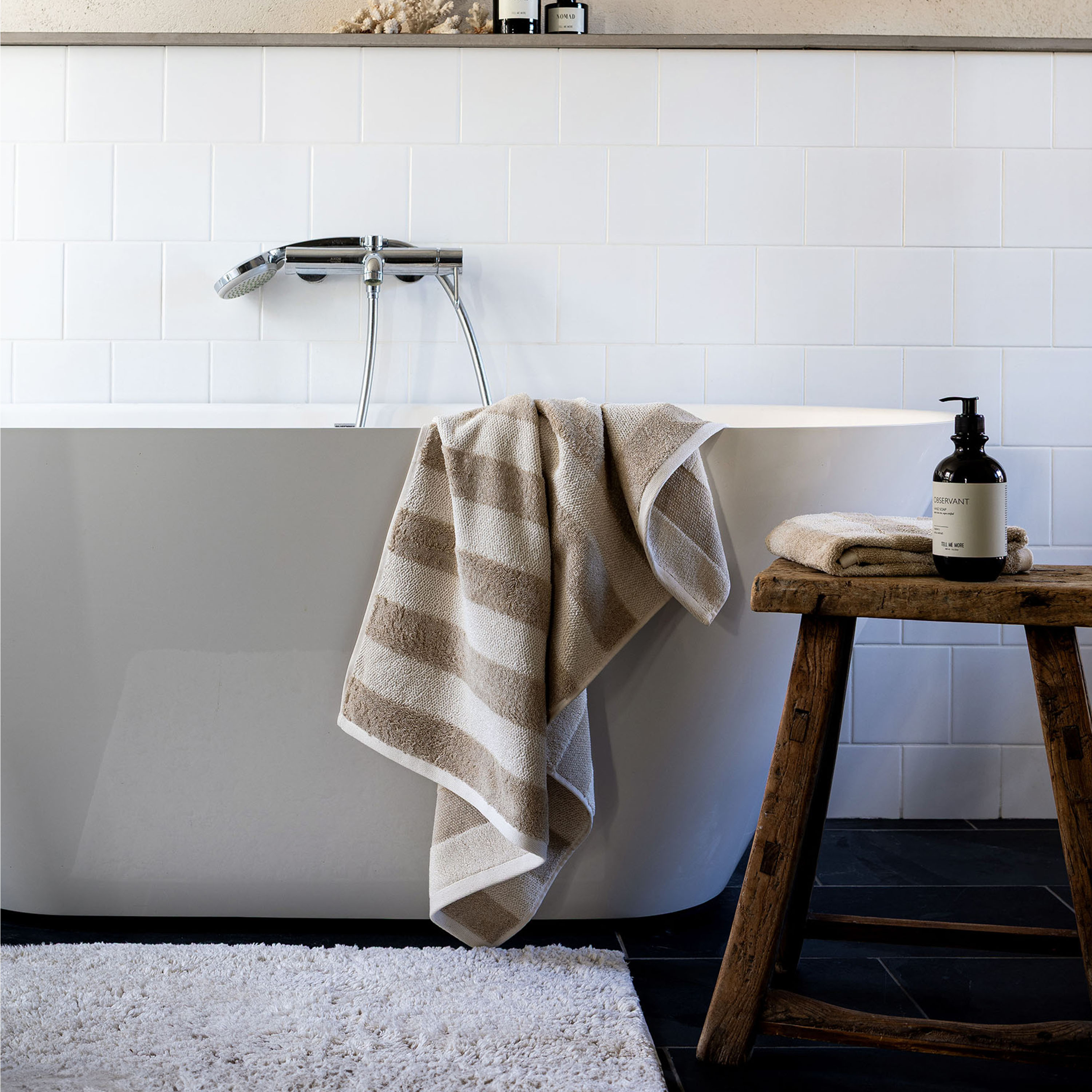 Tell me more Elsa Baderomsmatte Off-White 60x100