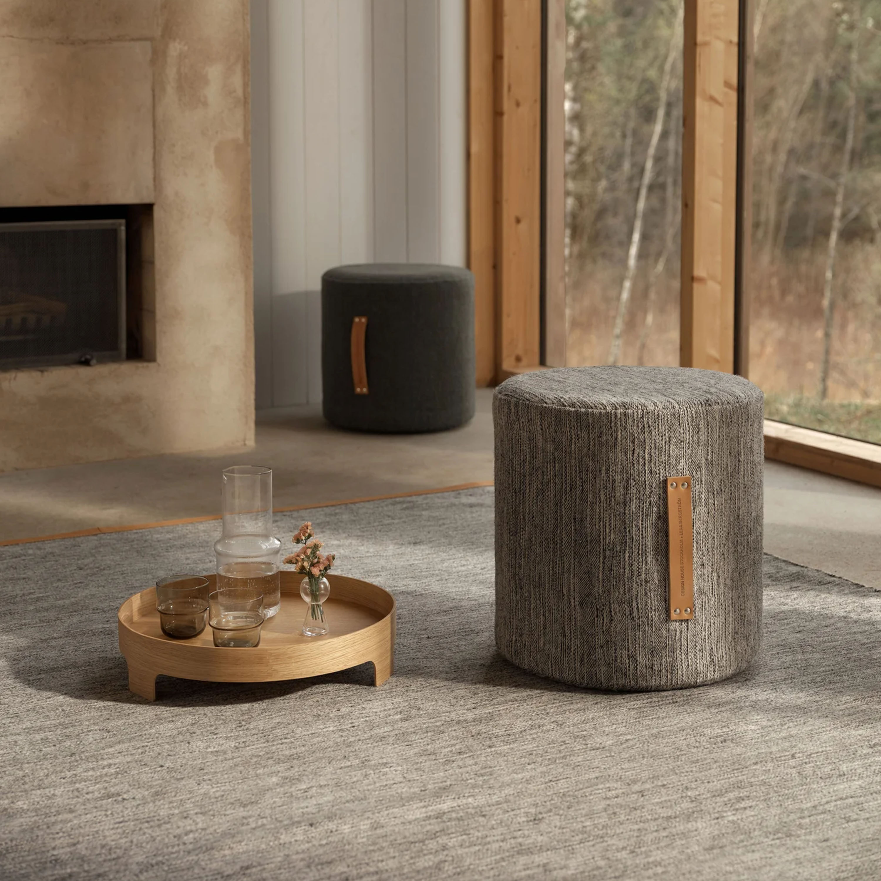 Design House Stockholm Björk Ullmatta Ljusgrå 170x240