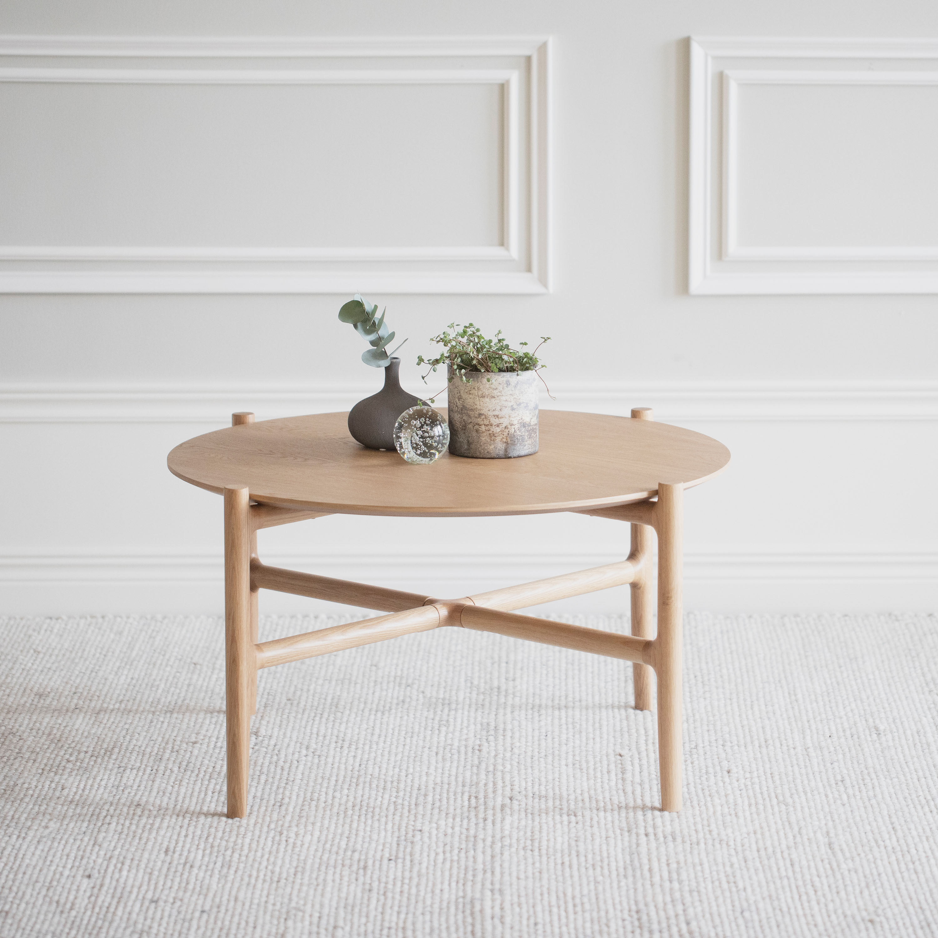 Rowico Home Holton Soffbord Runt Ek Ø87cm