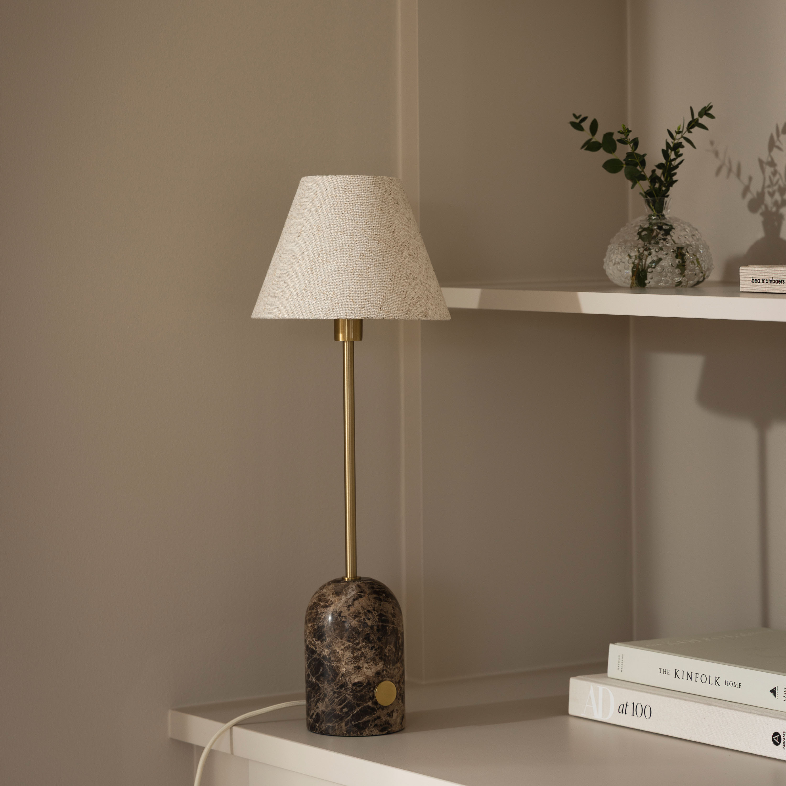 Globen Lighting Gino Bordslampa Brun 20