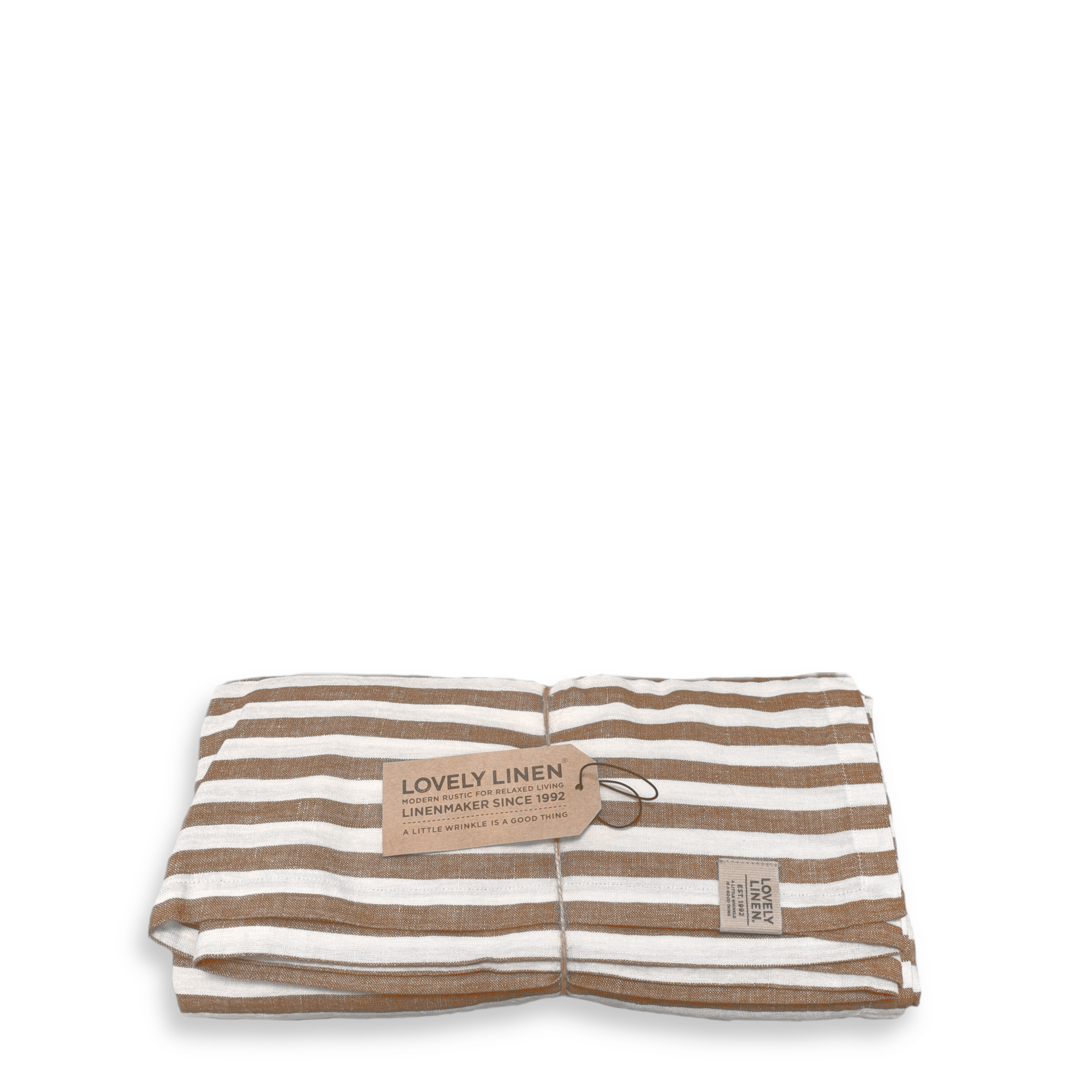 Misty Duk Linne Edge Almond 145x250