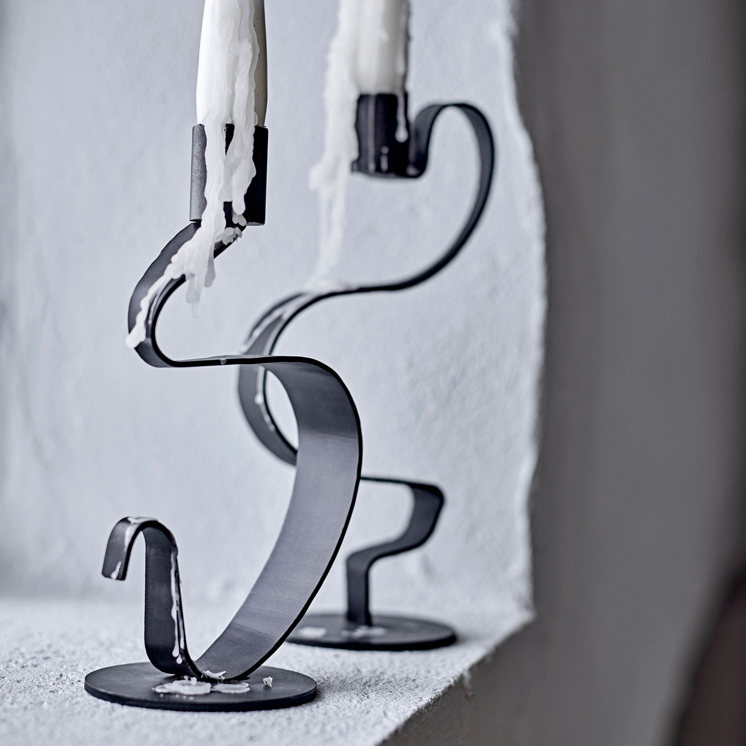 Bloomingville Do Lysestake Black 17cm