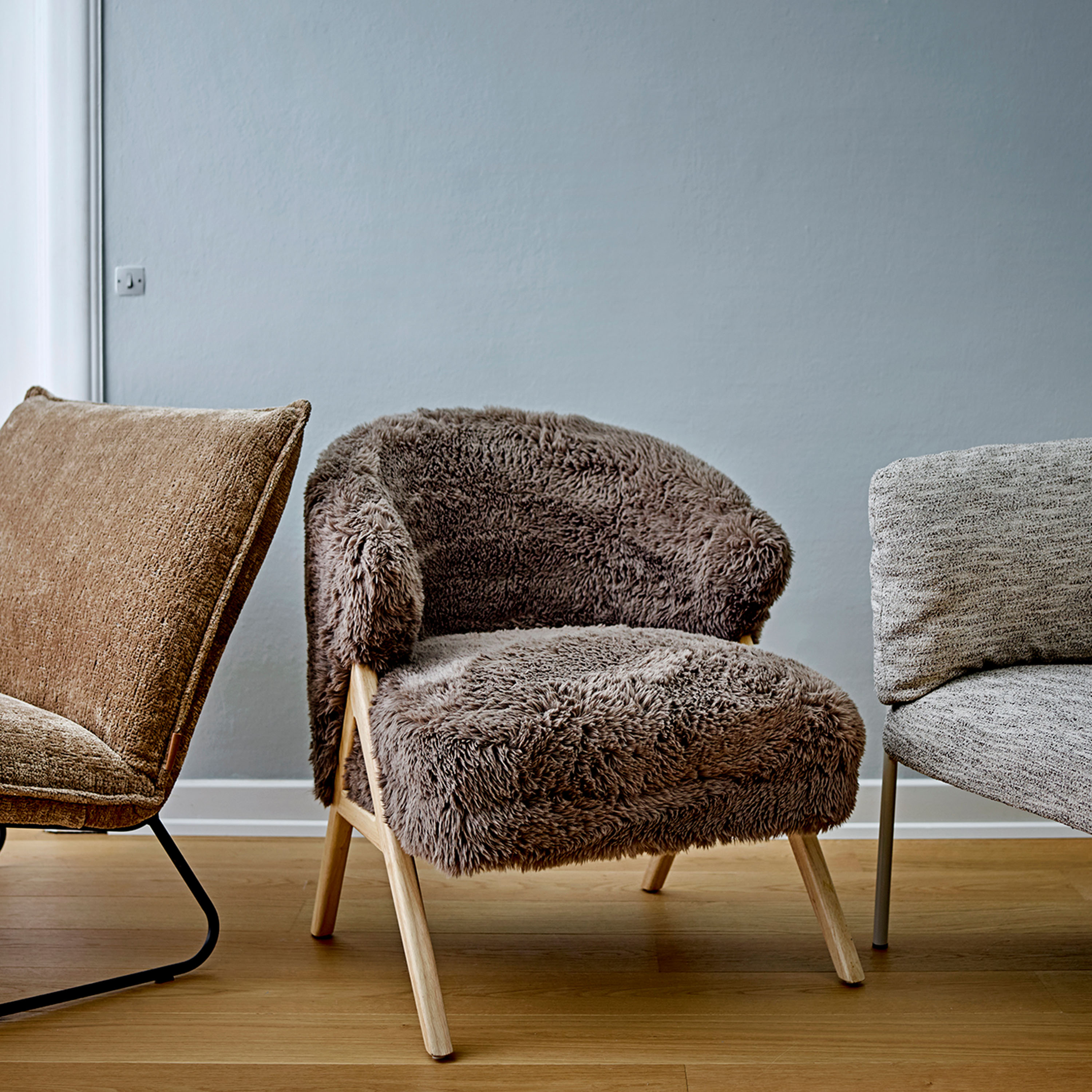 Bloomingville Camino Lepotuoli Brown 68x80x70