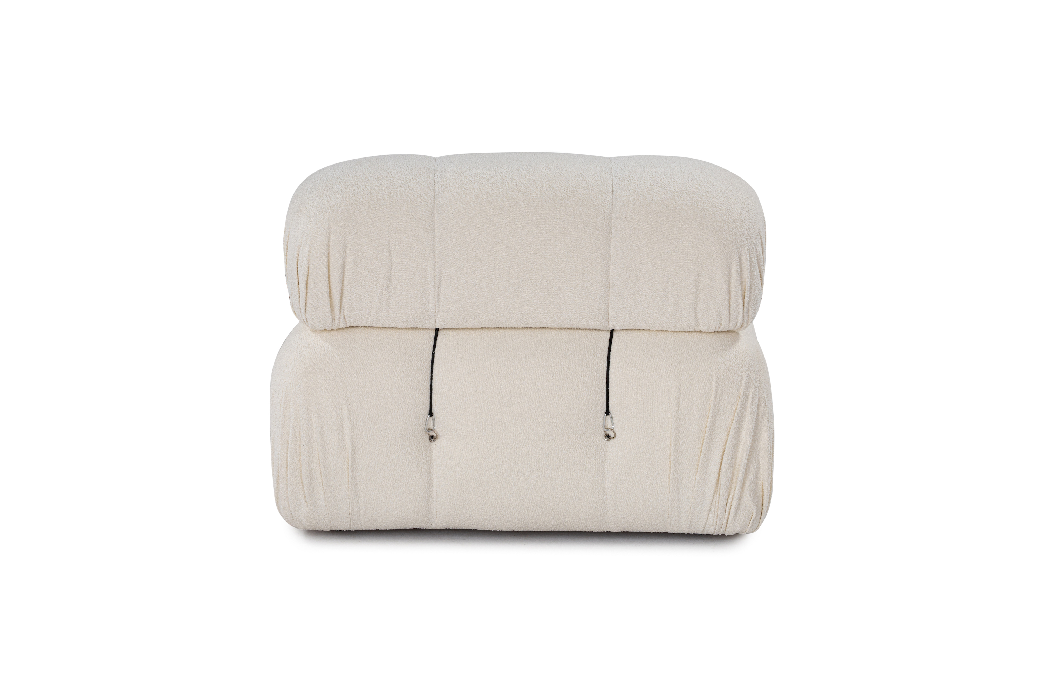 Sleepo Collection Blanca Keskimmäinen Moduuli White Bouclé