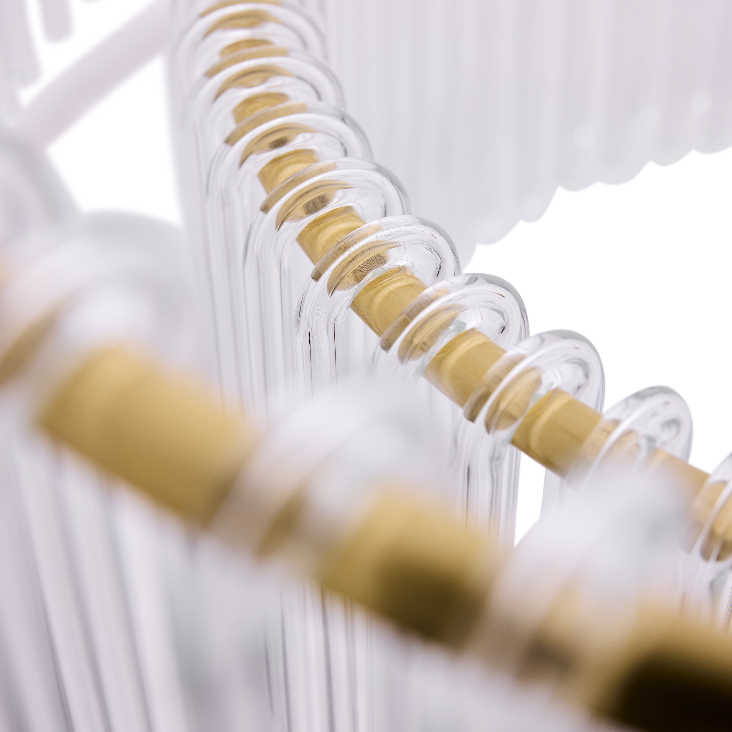 Globen Lighting Hook Taklampa Clear/Brushed Brass