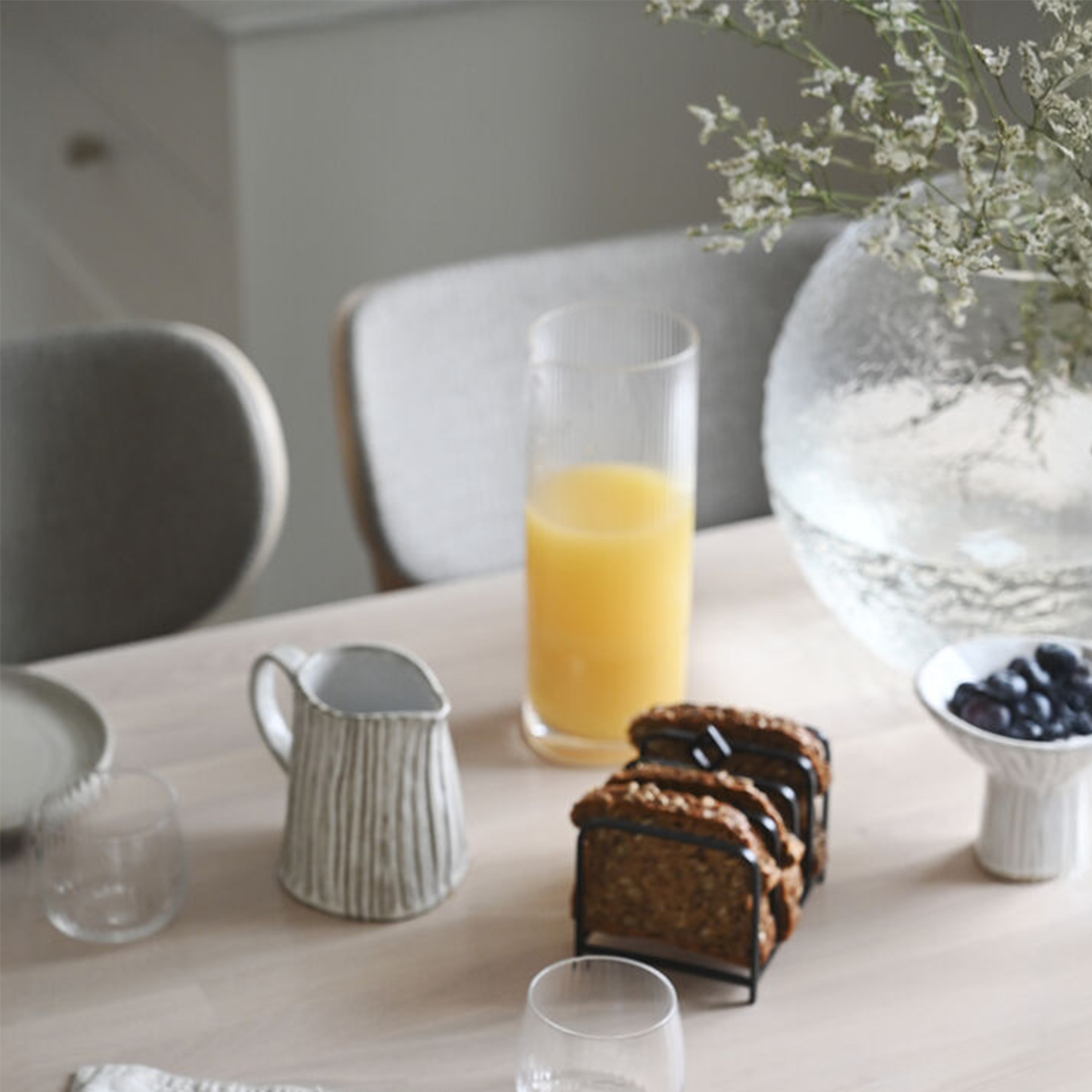 Rowico Home Filippa Klappbarer Tisch, weiß pigmentiert, 120 cm