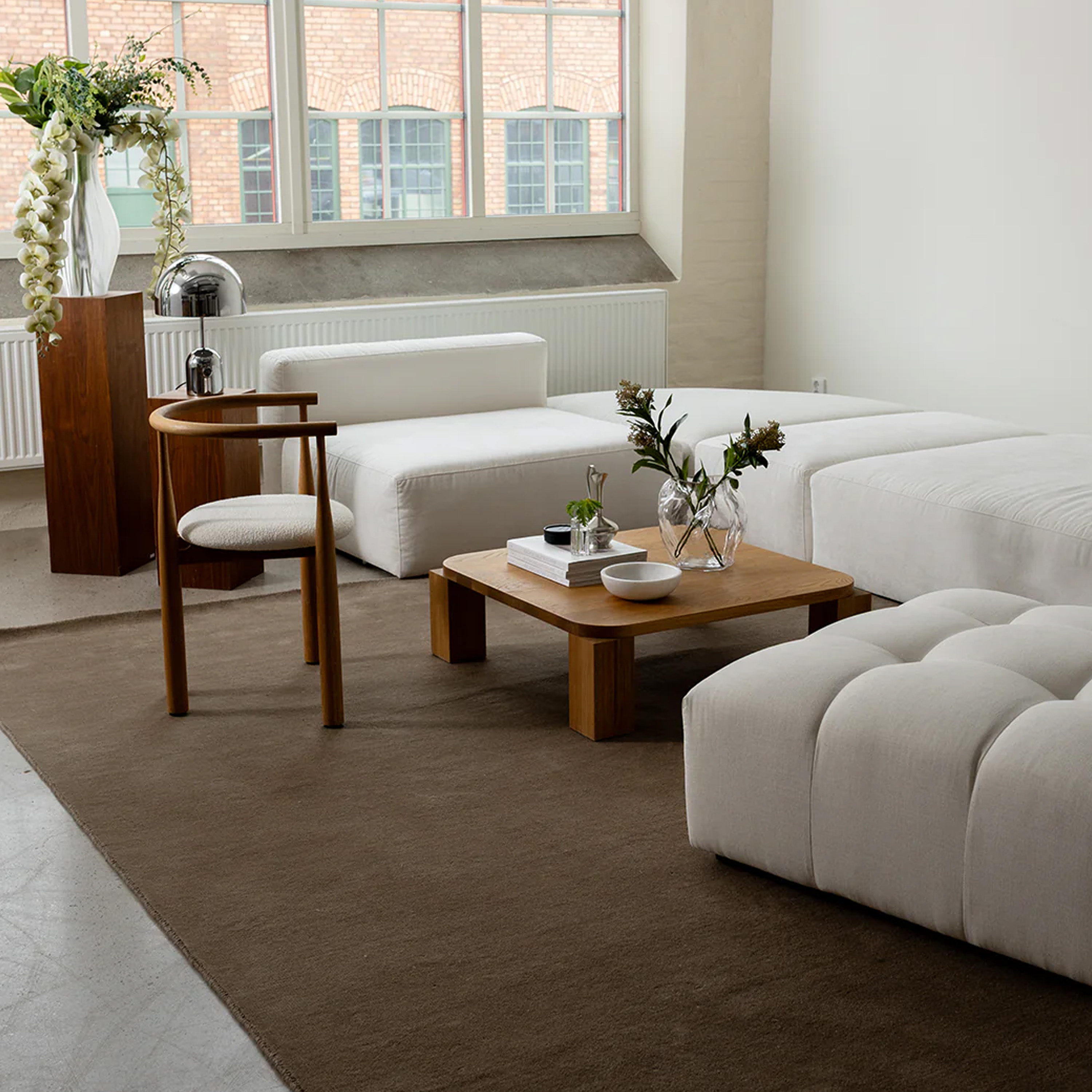 Classic Collection Solid Villamatto Ruskea 200x300