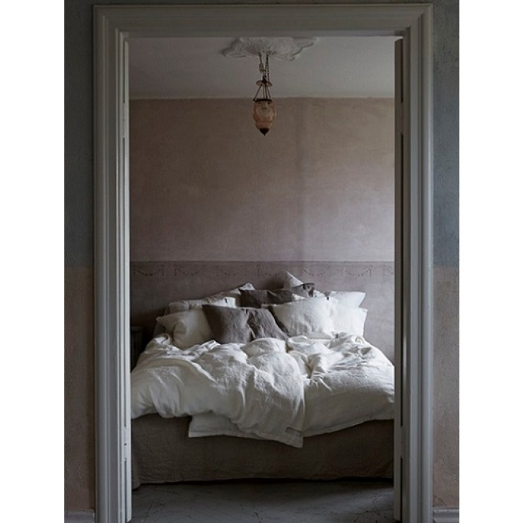 Lovely Linen Påslakan Linne Off White Dubbel