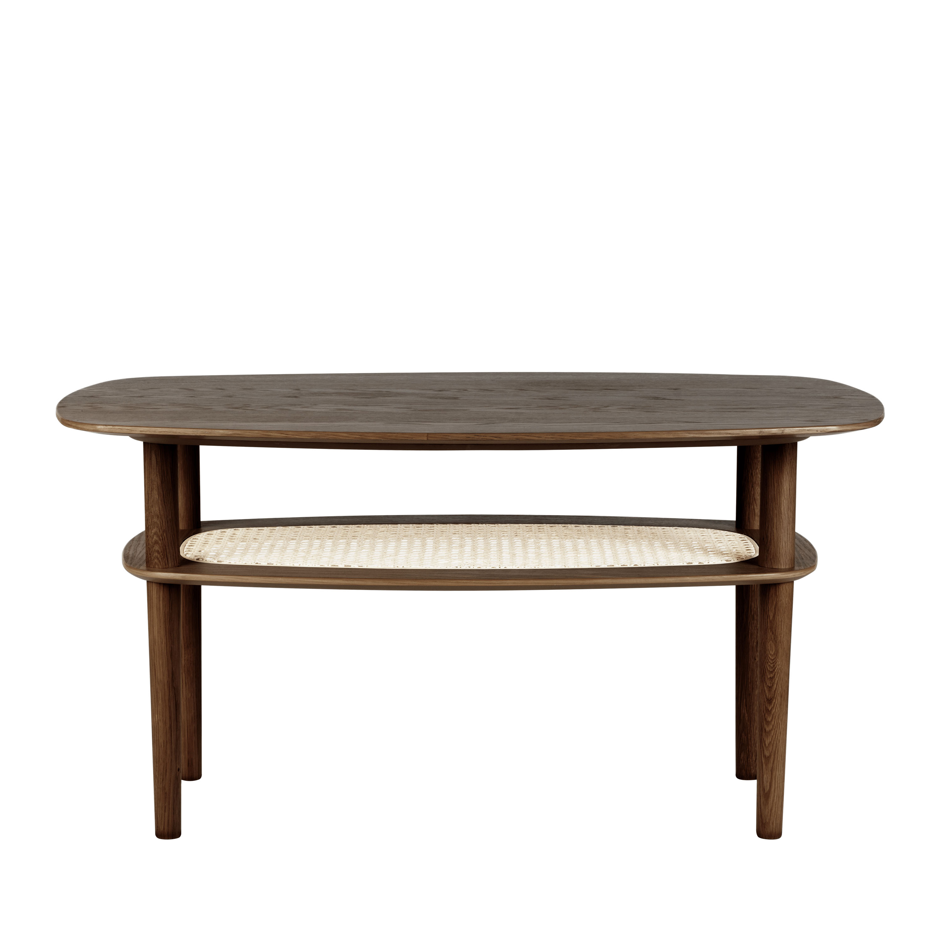 Together Soffbord Sleek Rectangle Dark Oak 100x60