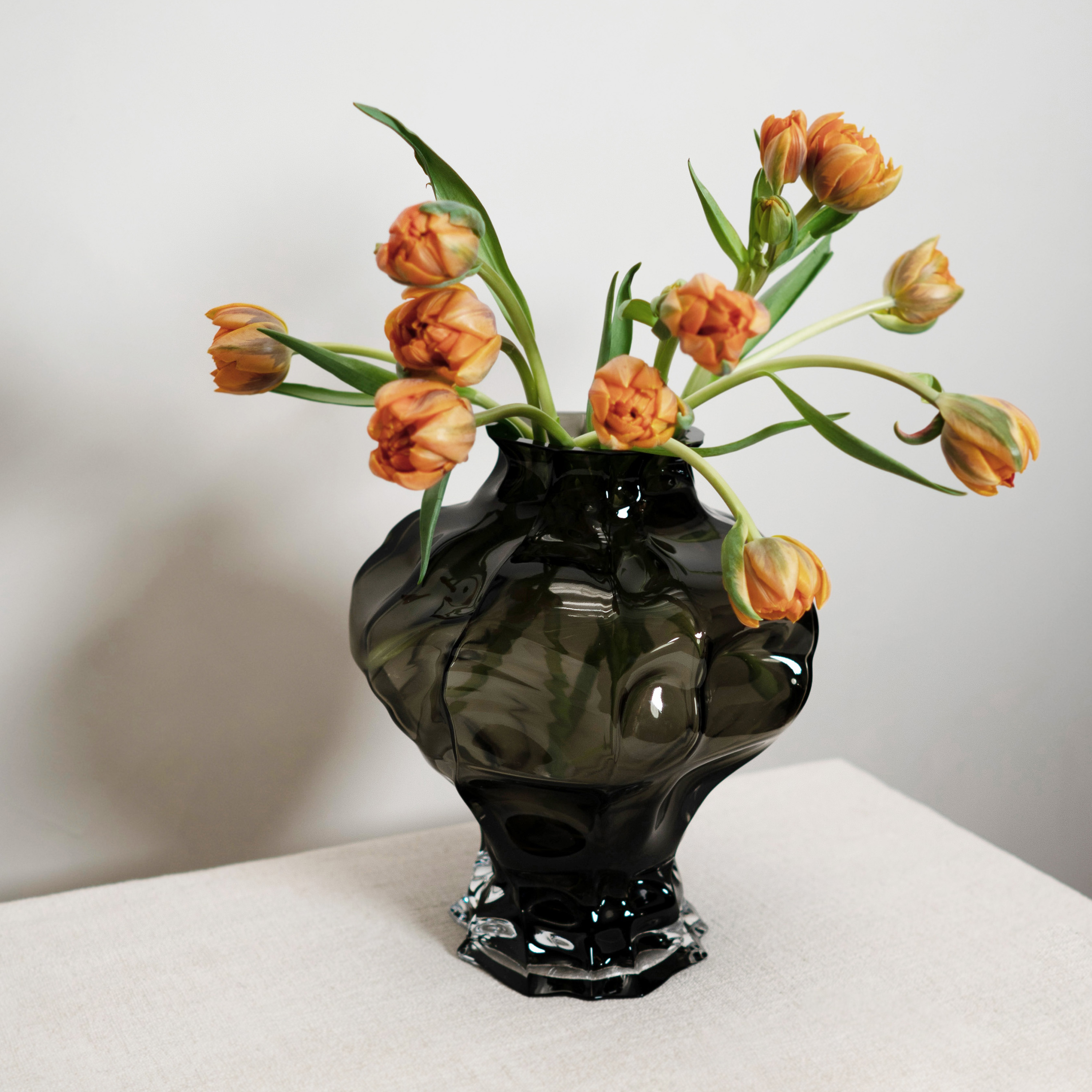 Hein Studio Ammonit Maljakko New Smoke Large