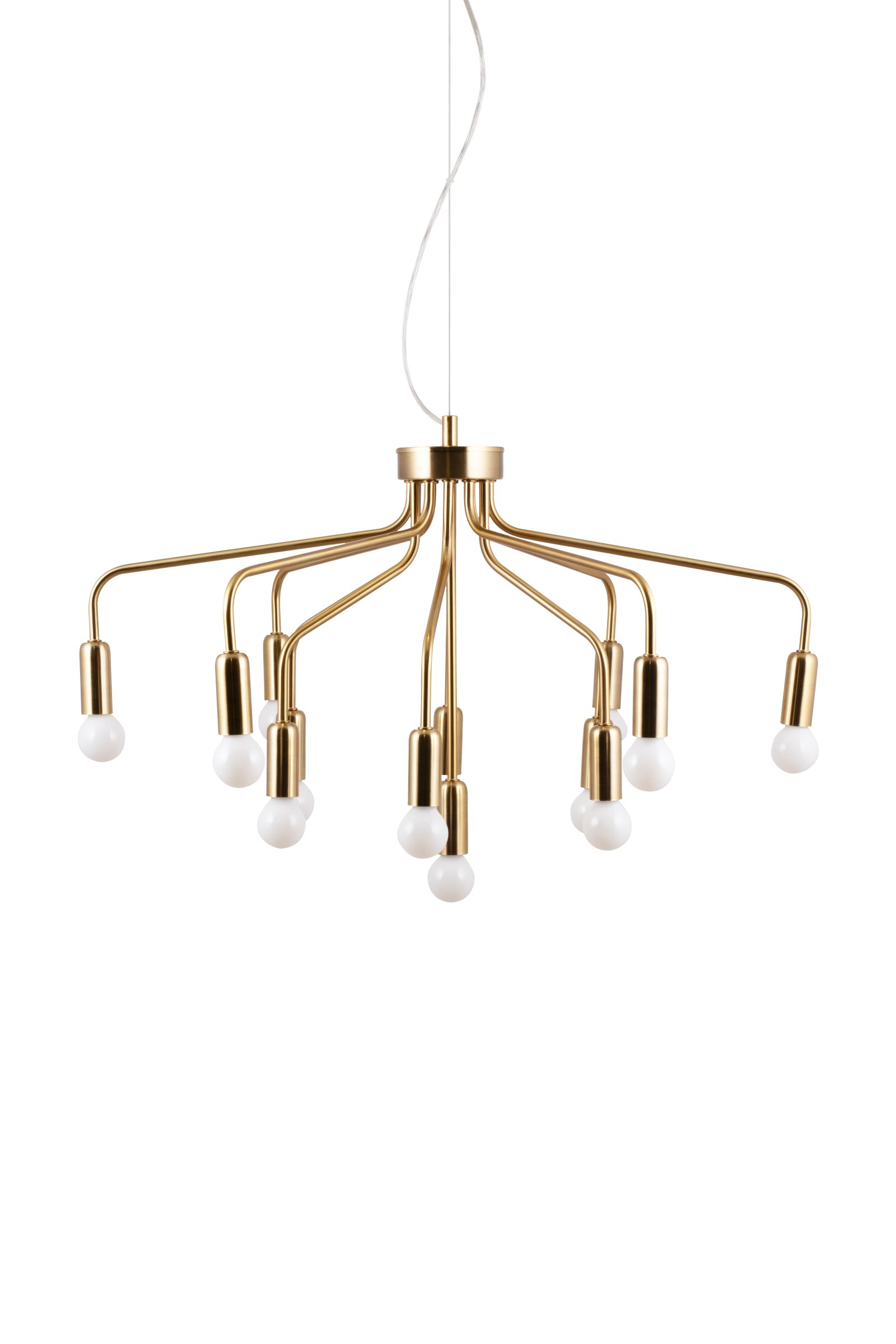 Globen Lighting - Roots Taklampa Borstad Mässing Ø70 - Guld