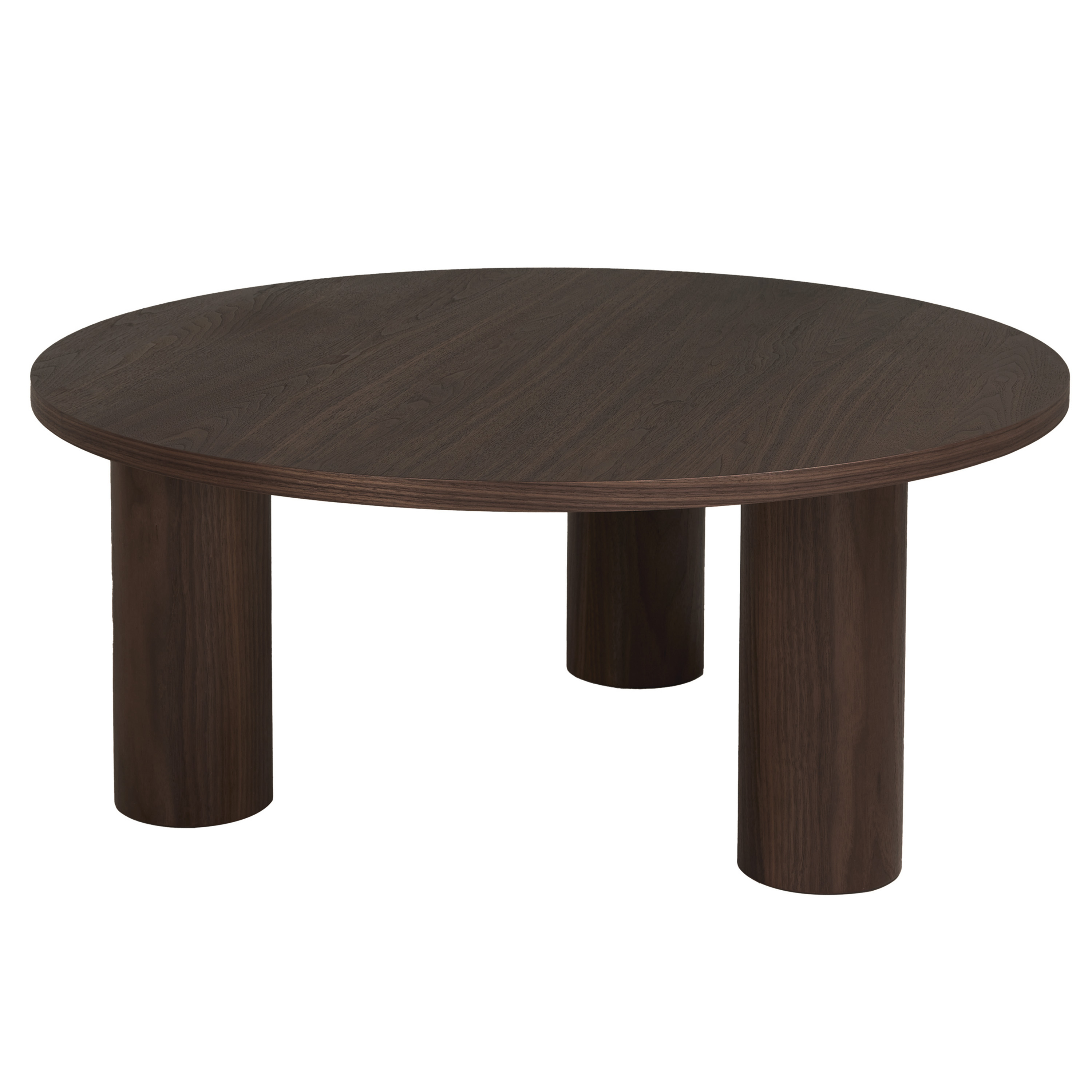 Melvin Soffbord Mörkbrun Ø100
