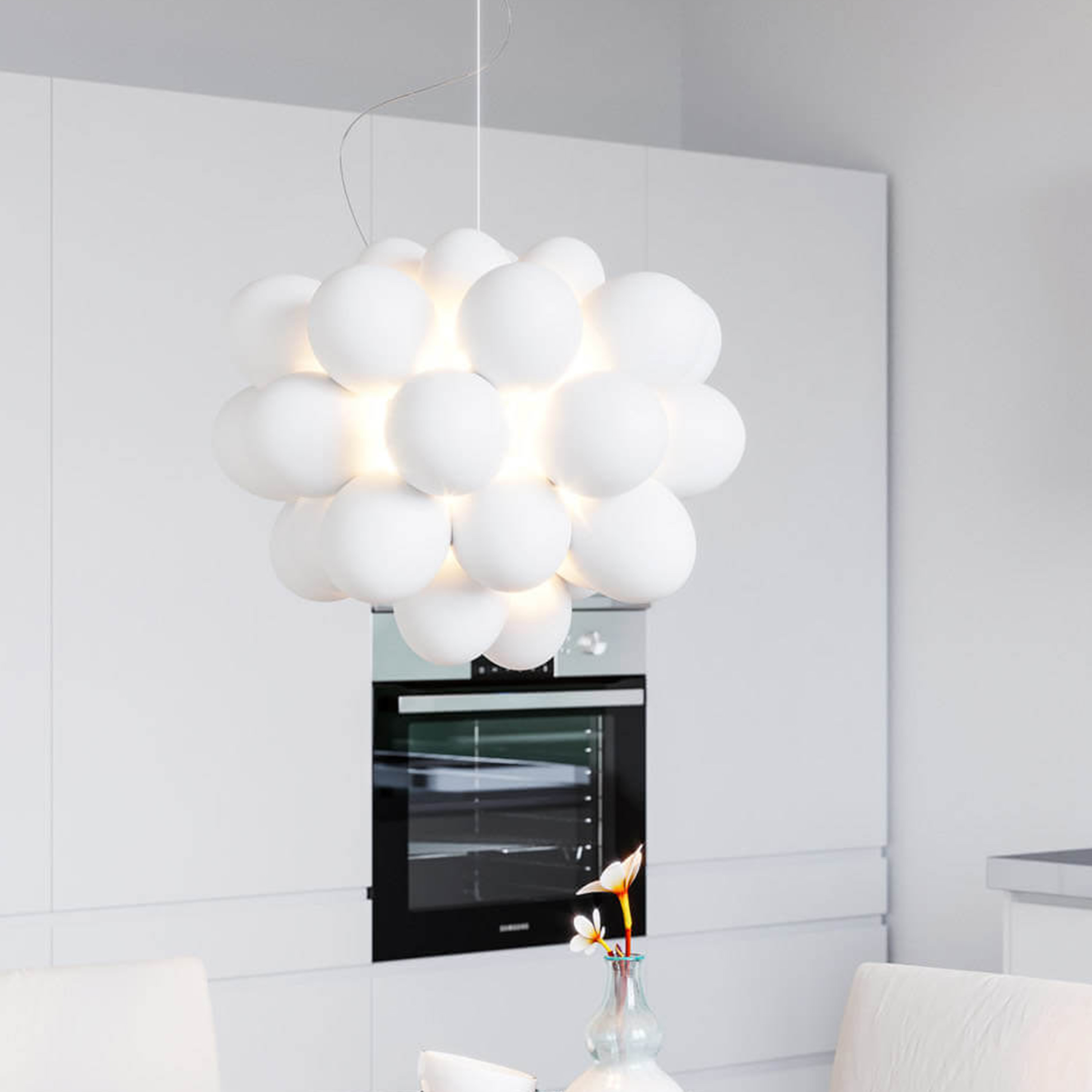 By Rydéns Gross Taklampa Vit