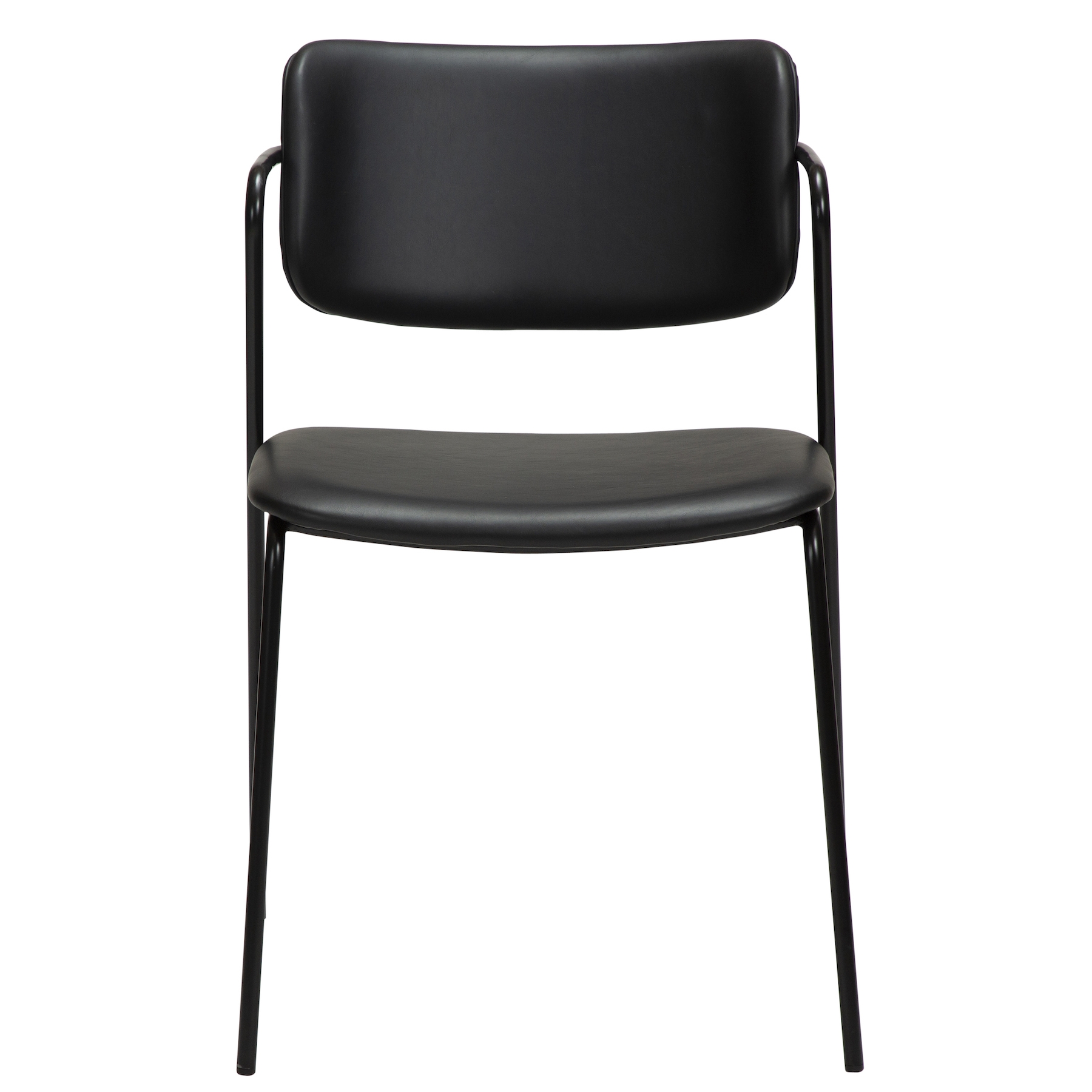 Dan Form Zed Matstol Konstläder Svart