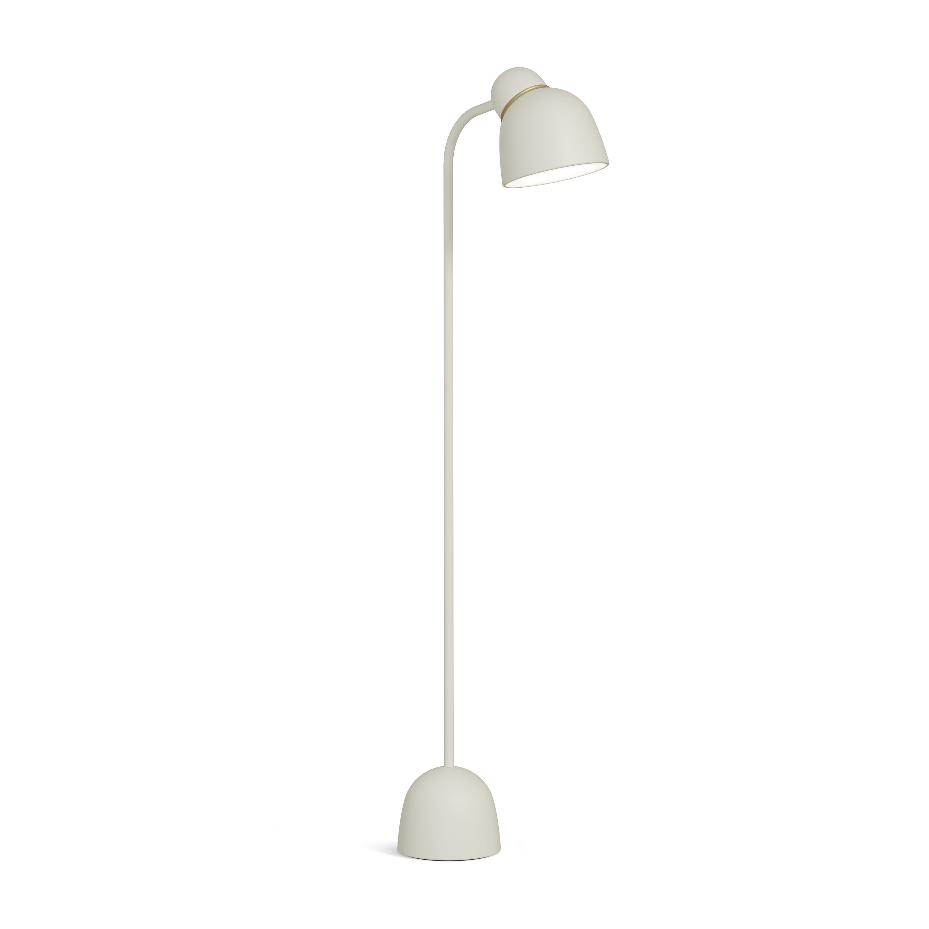 Bird Golvlampa Sand/Mässing 130cm