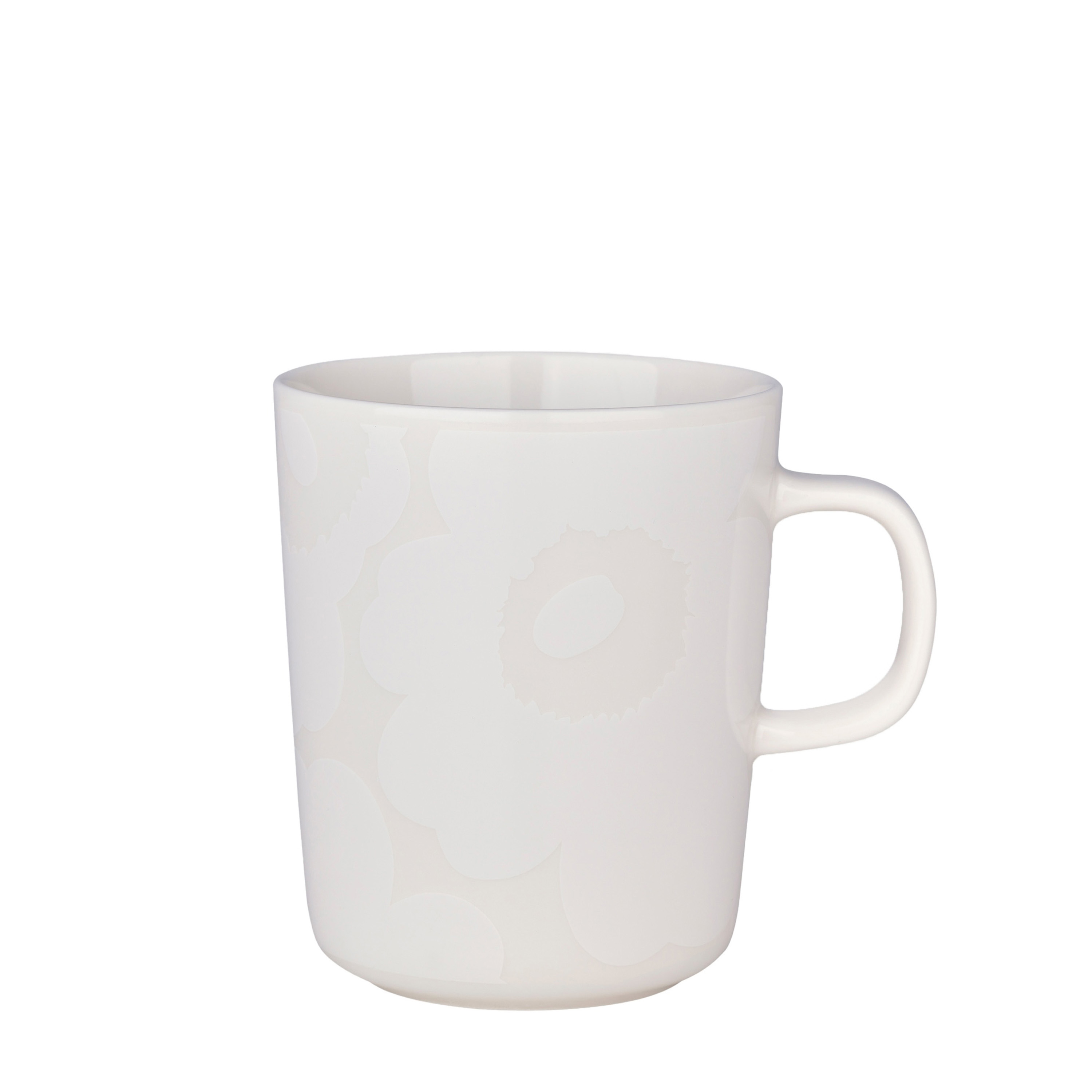 Oiva Unikko Mugg White/Natural White