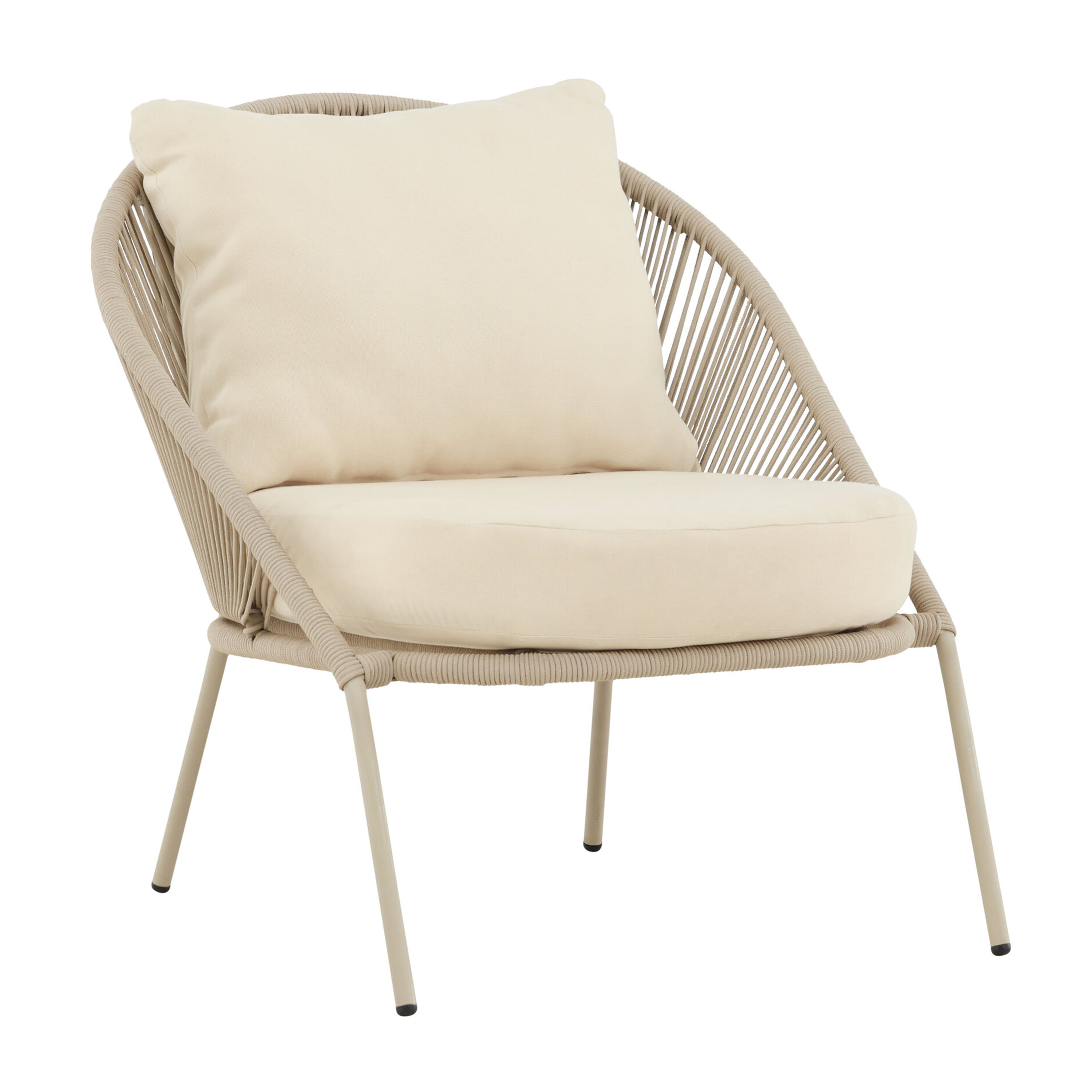 Lindos Loungestol Beige