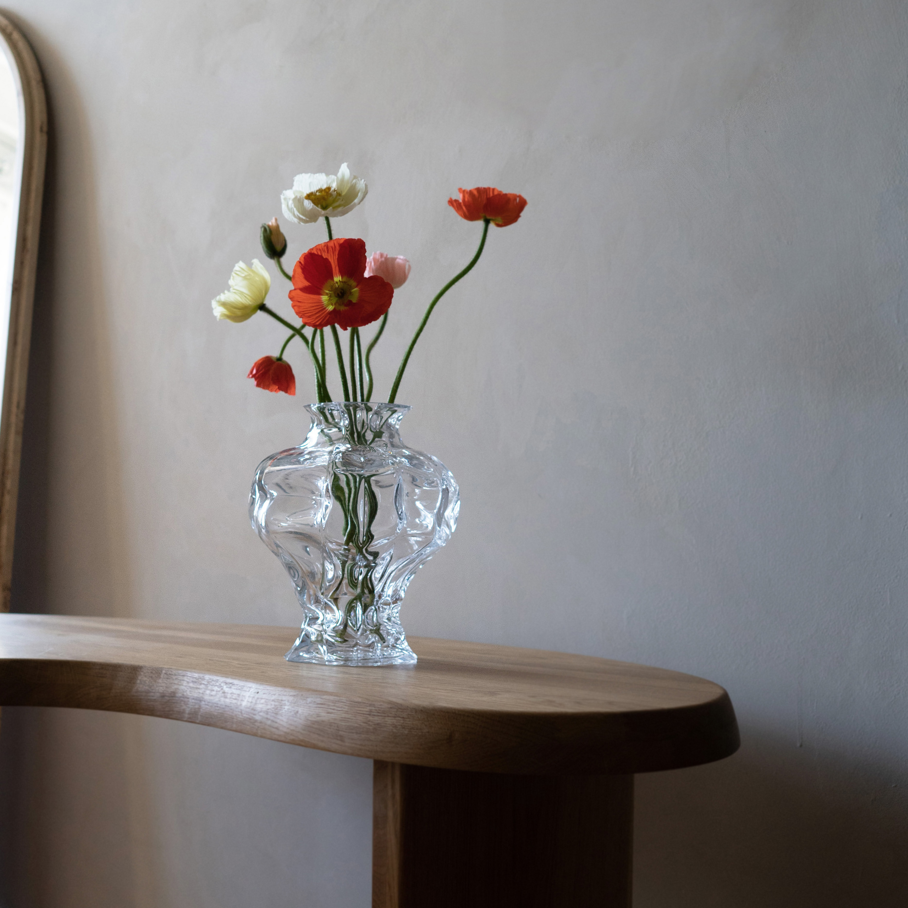 Hein Studio Ammonit Vase Clear Large